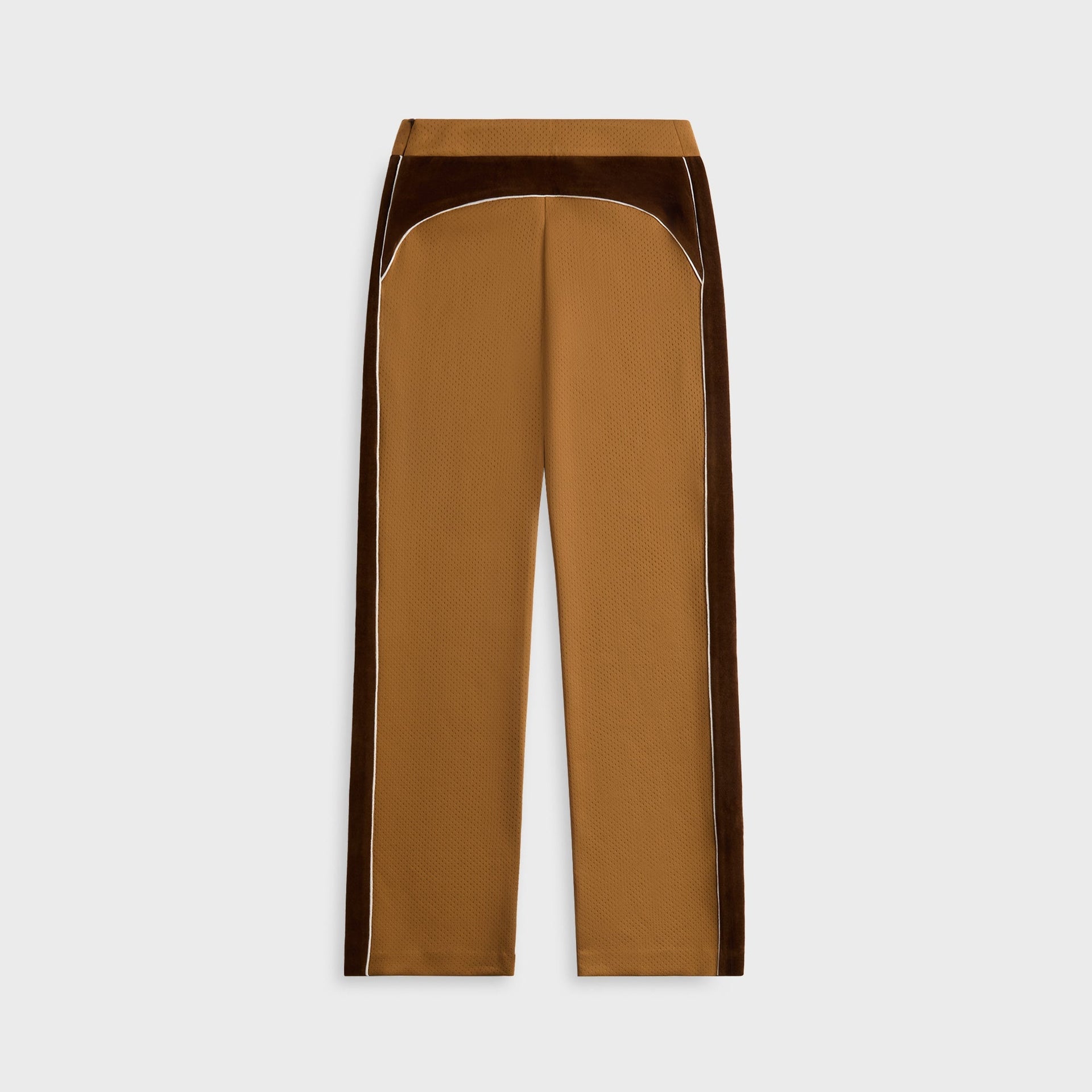 Casablanca Chenille Panelled Track Pant - Beige