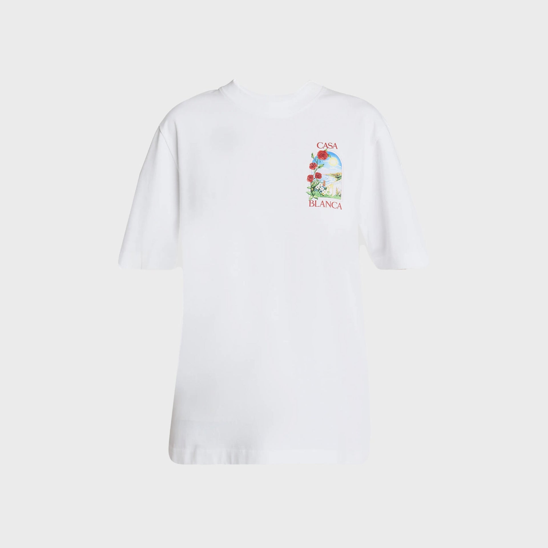 Casablanca LA Days Printed Tee - White