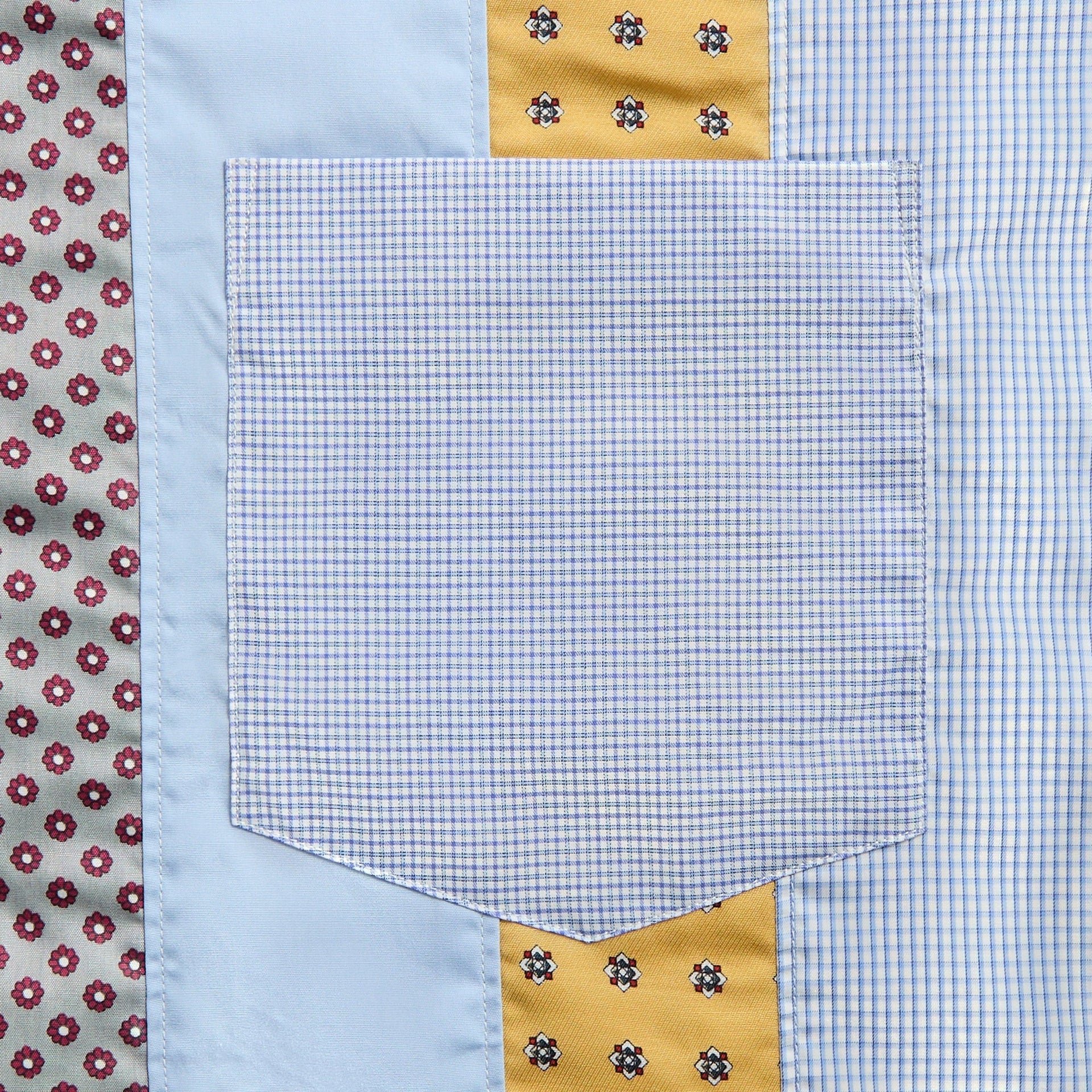 CDG Homme Shirt - White / Sax / Navy