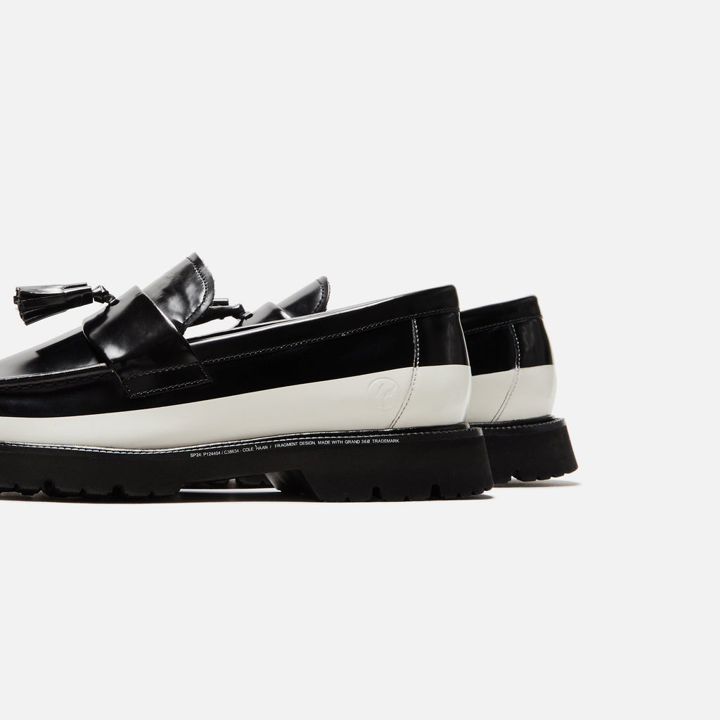 Cole Haan x Fragment Tassel Loafer - Black / White / Black – Kith 