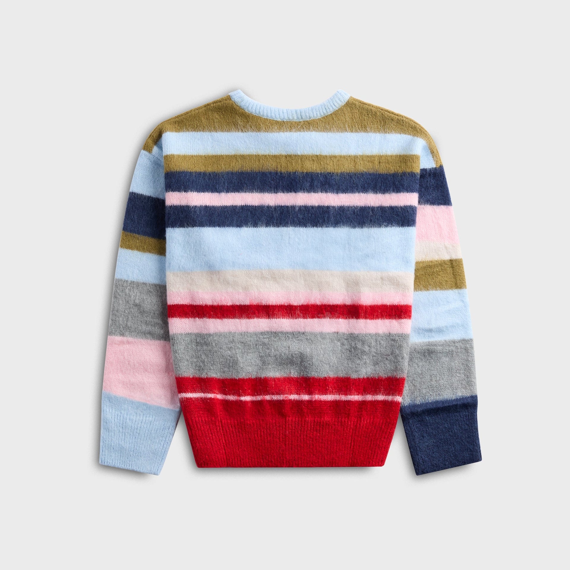GUIZIO Hawley Oversized Stripe Wool Jumper - Blue