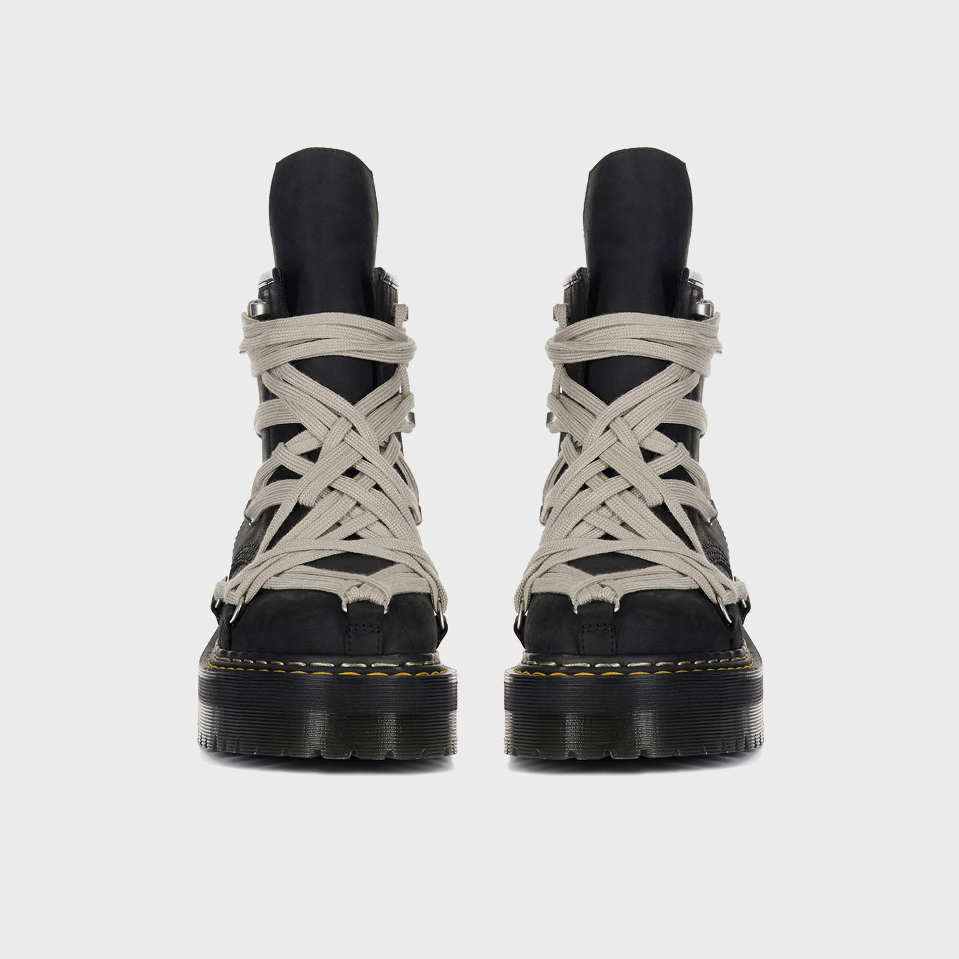Dr. Martens x Rick Owens WMNS DRKSHDW 1460 Quad Sole Megalace® Boot - Black