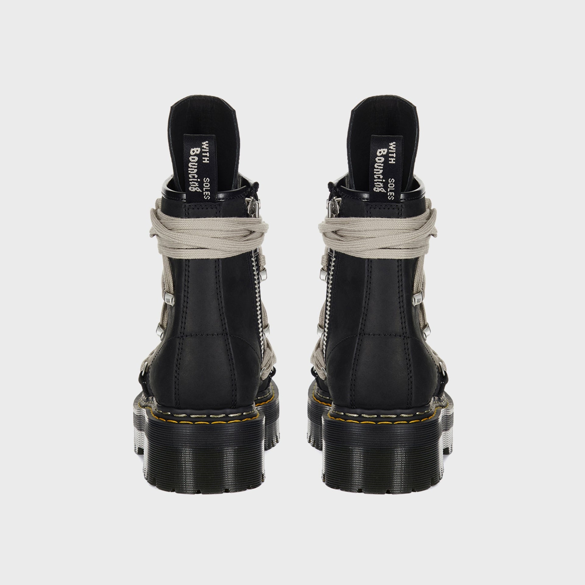 Dr. Martens x Rick Owens WMNS DRKSHDW 1460 Quad Sole Megalace® Boot - Black