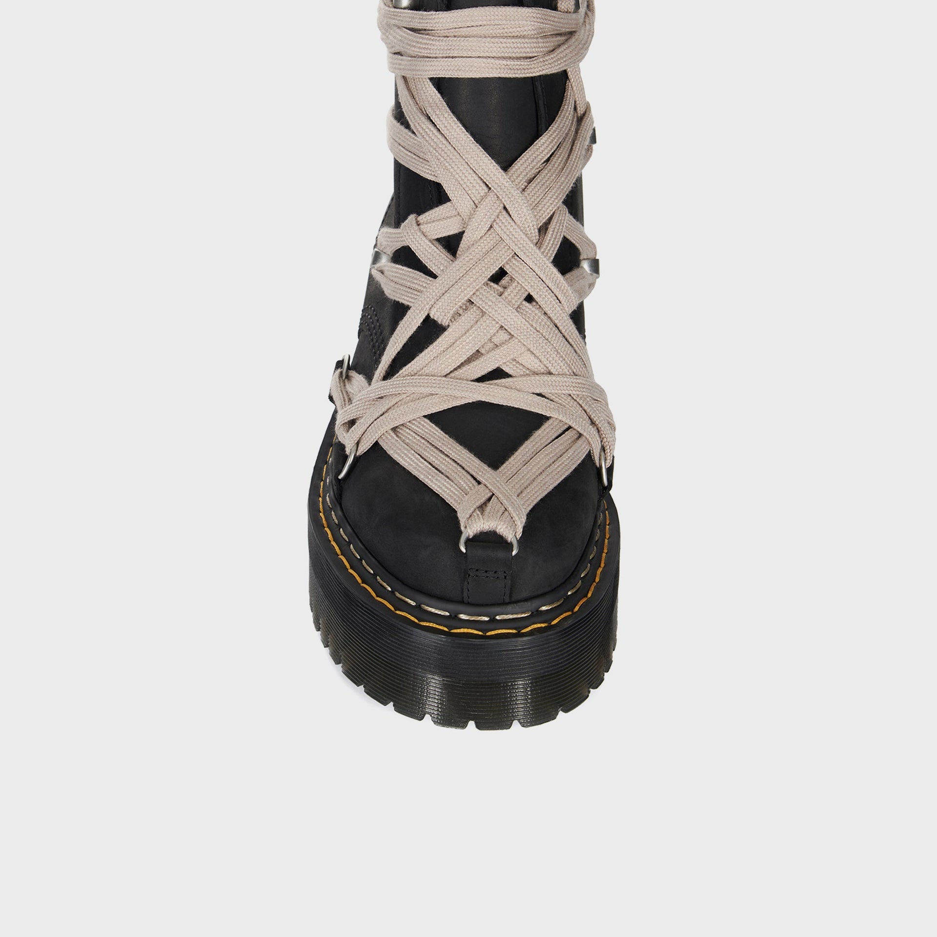 Dr. Martens x Rick Owens WMNS DRKSHDW 1460 Quad Sole Megalace® Boot - Black