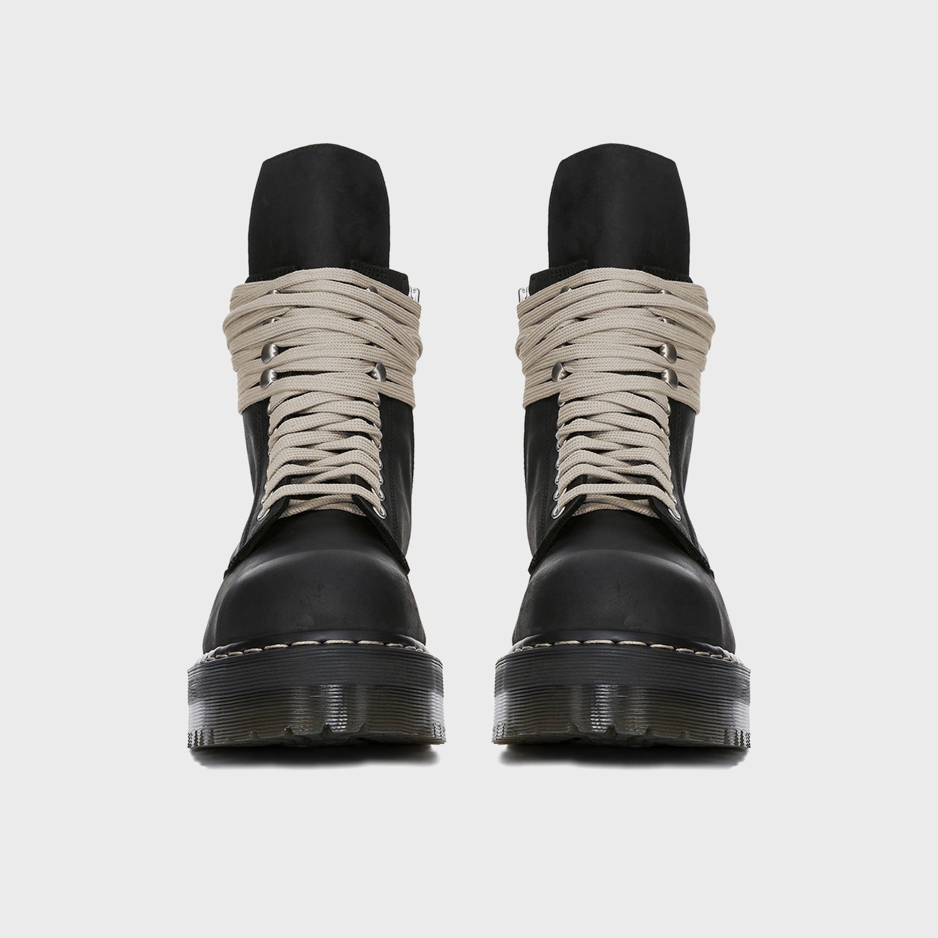 Dr. Martens x Rick Owens DRKSHDW Quad Sole Steel Toe Boot - Black