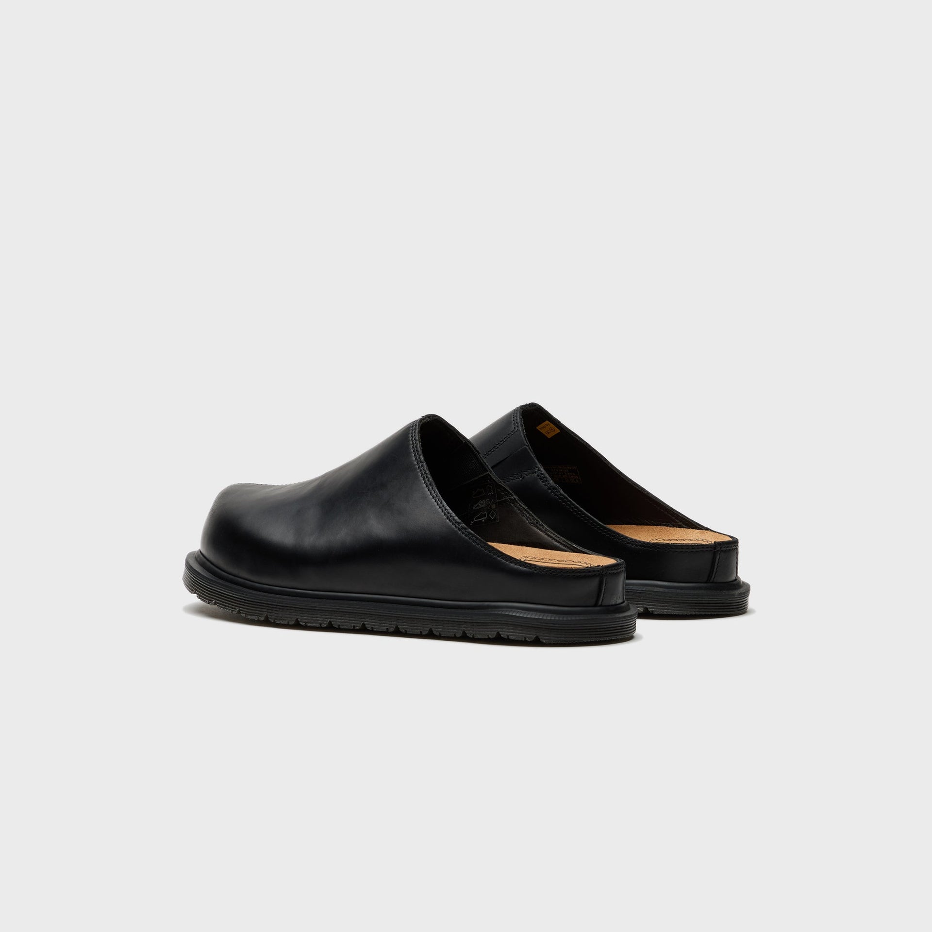 Dr. Martens San Leather Mule - Black Orleans