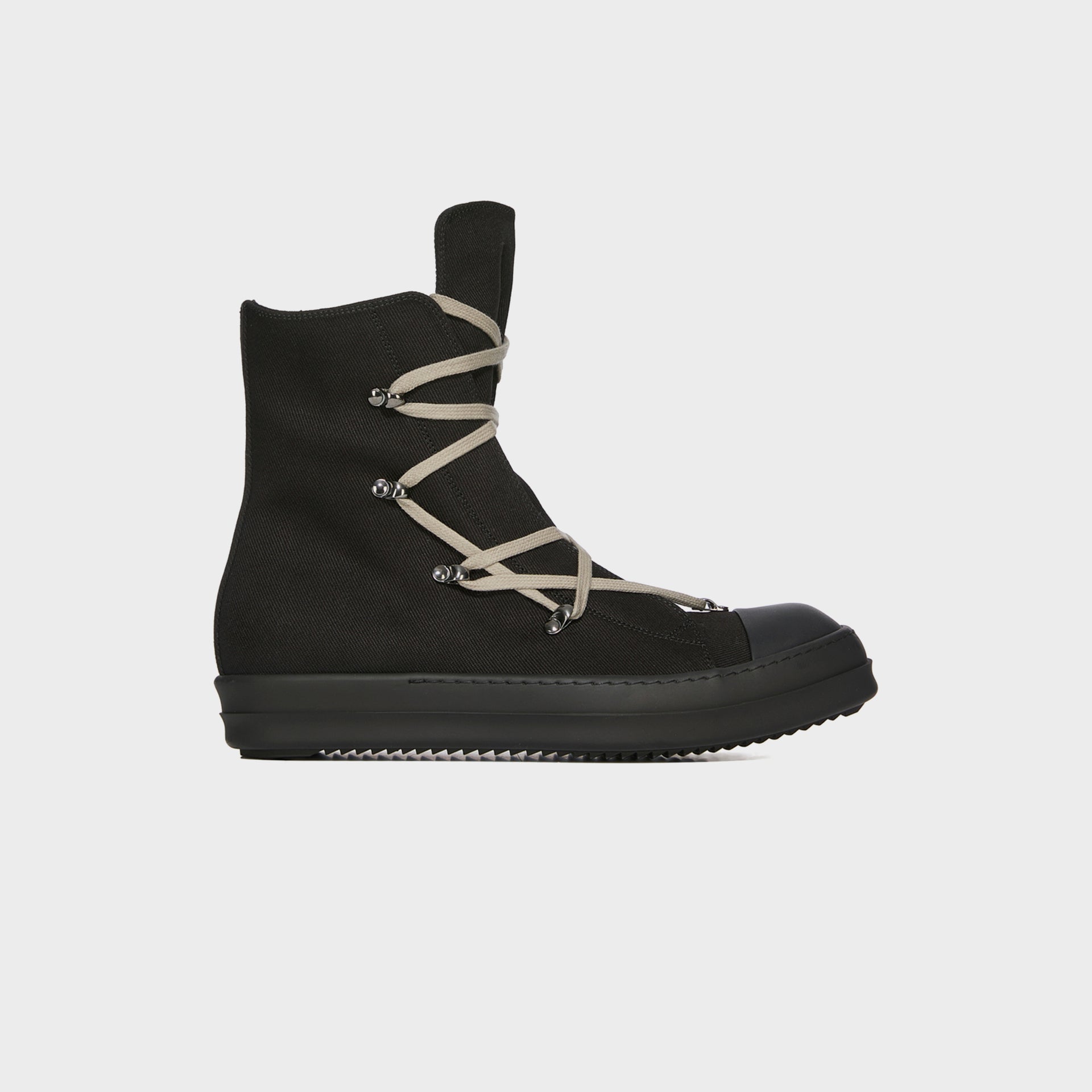 Rick Owens Hexa Sneaks Scarpe - Denim Black / Pearl / Black