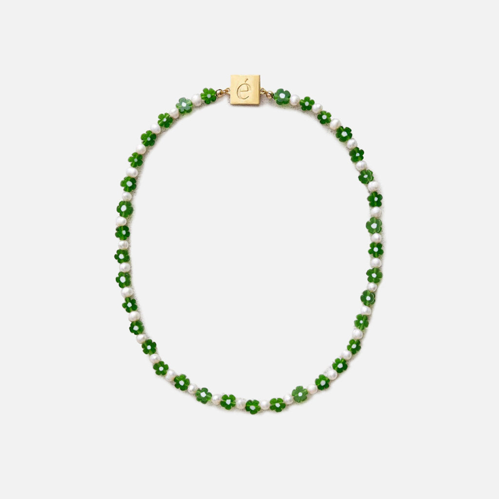 Eliou Amal Necklace - Green / White – Kith Europe