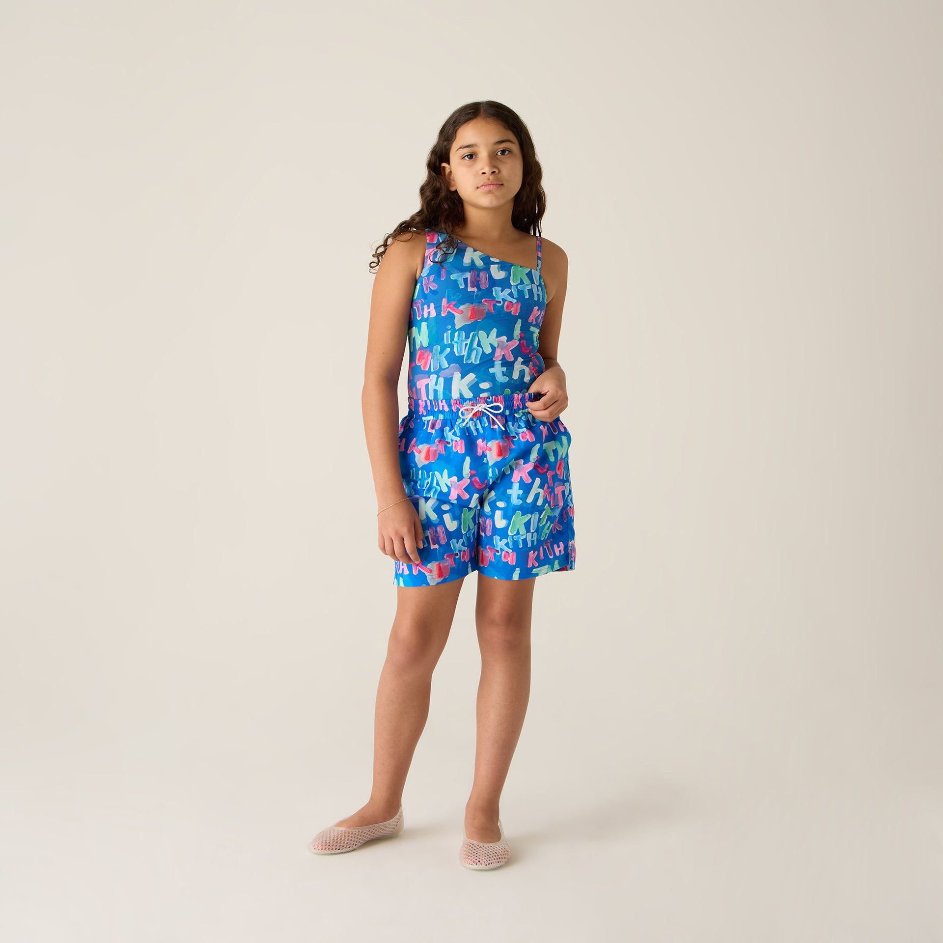 Kith Kids Kai Swim Trunk - Marina