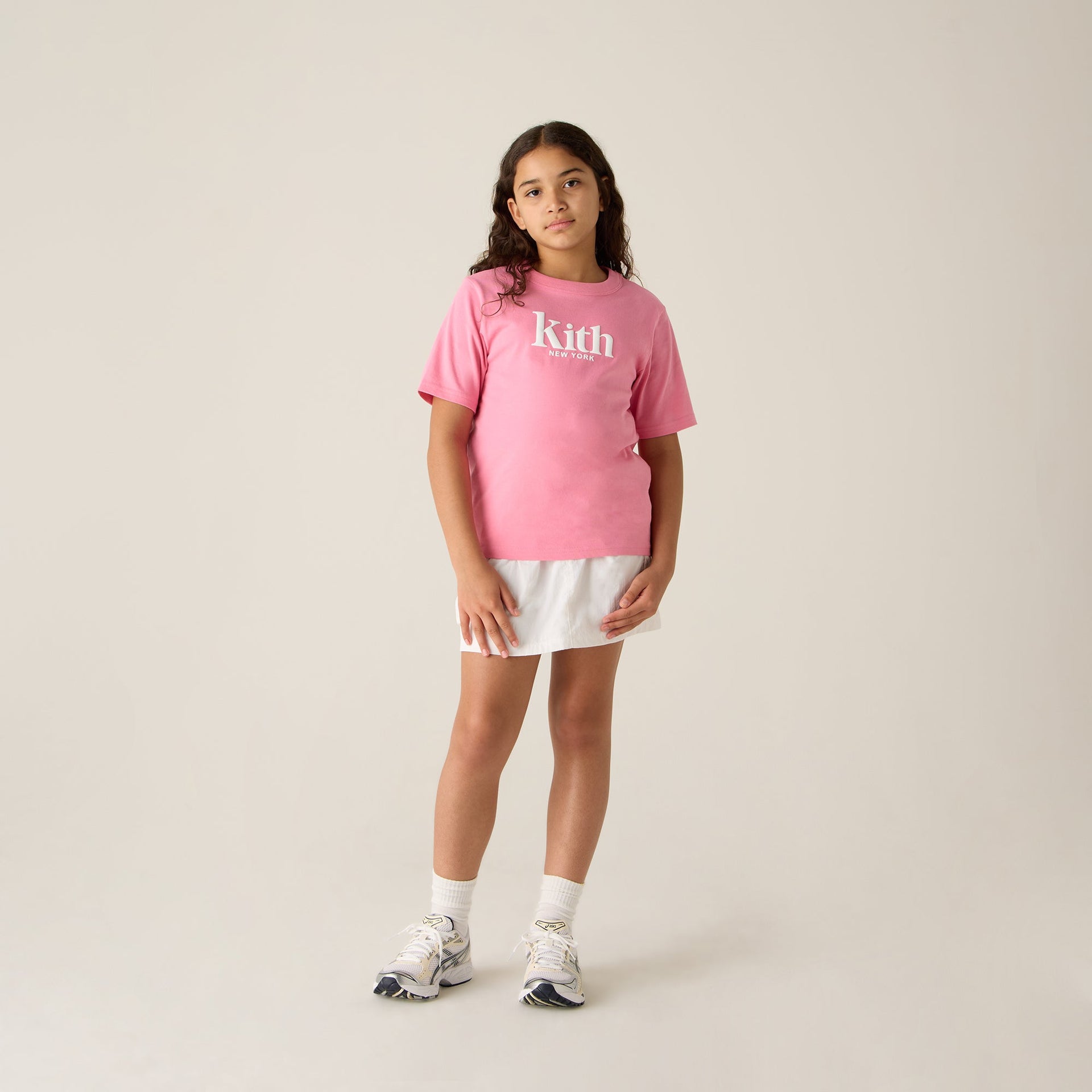 Kith Kids Classic Mott Tee - Peony