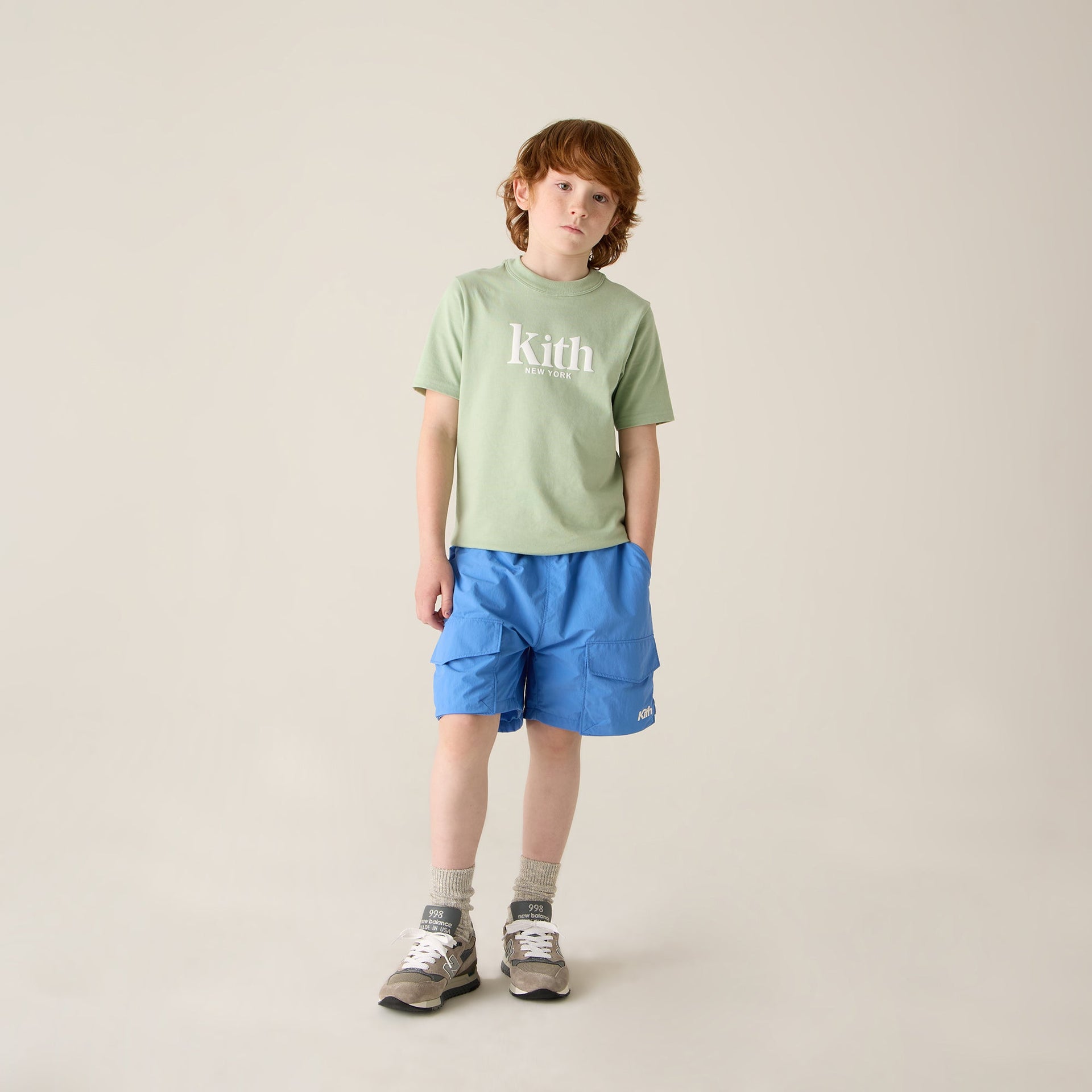 Kith Kids Classic Mott Tee - Tranquility
