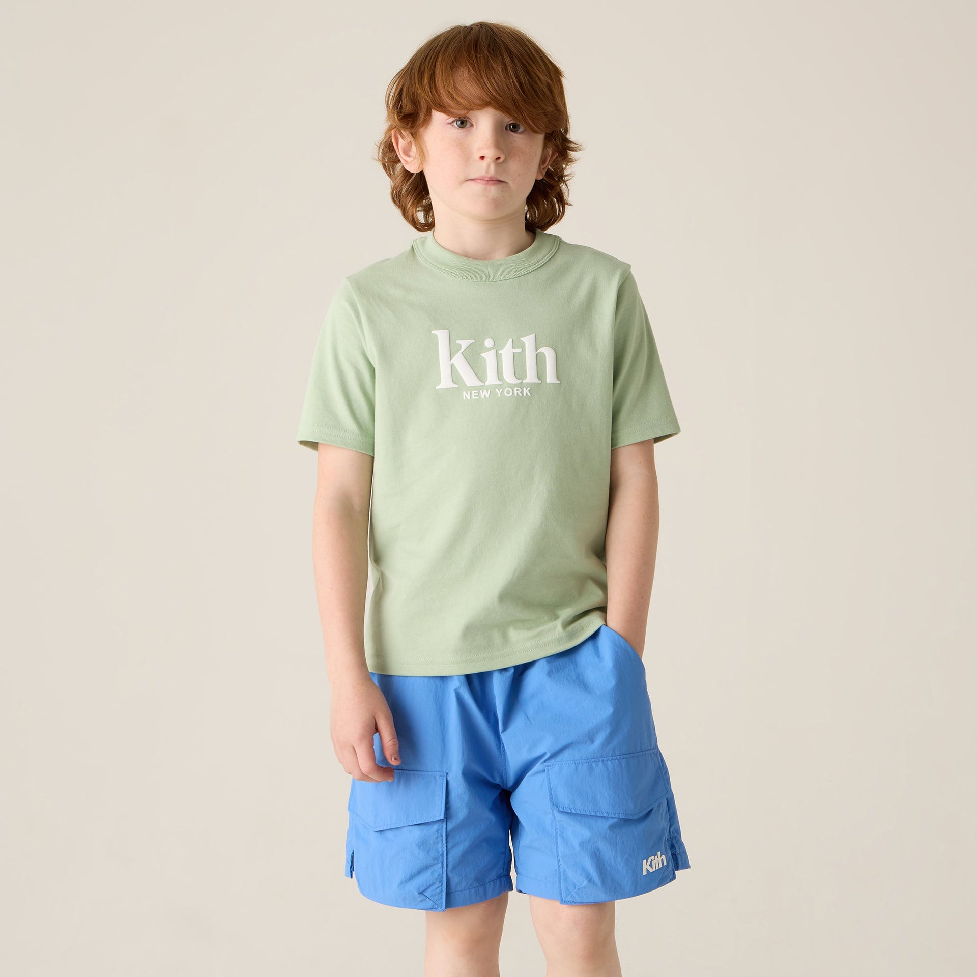Kith Kids Classic Mott Tee - Tranquility