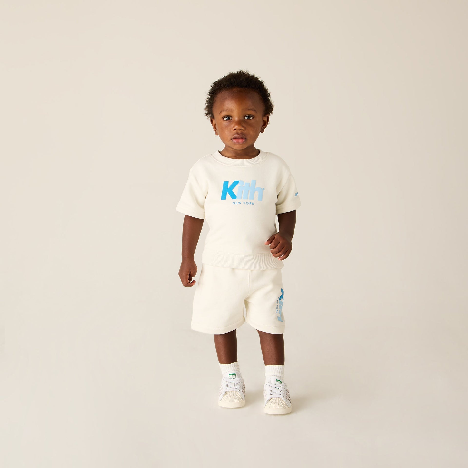 Kith Baby Nelson Short Sleeve Crewneck - Silk