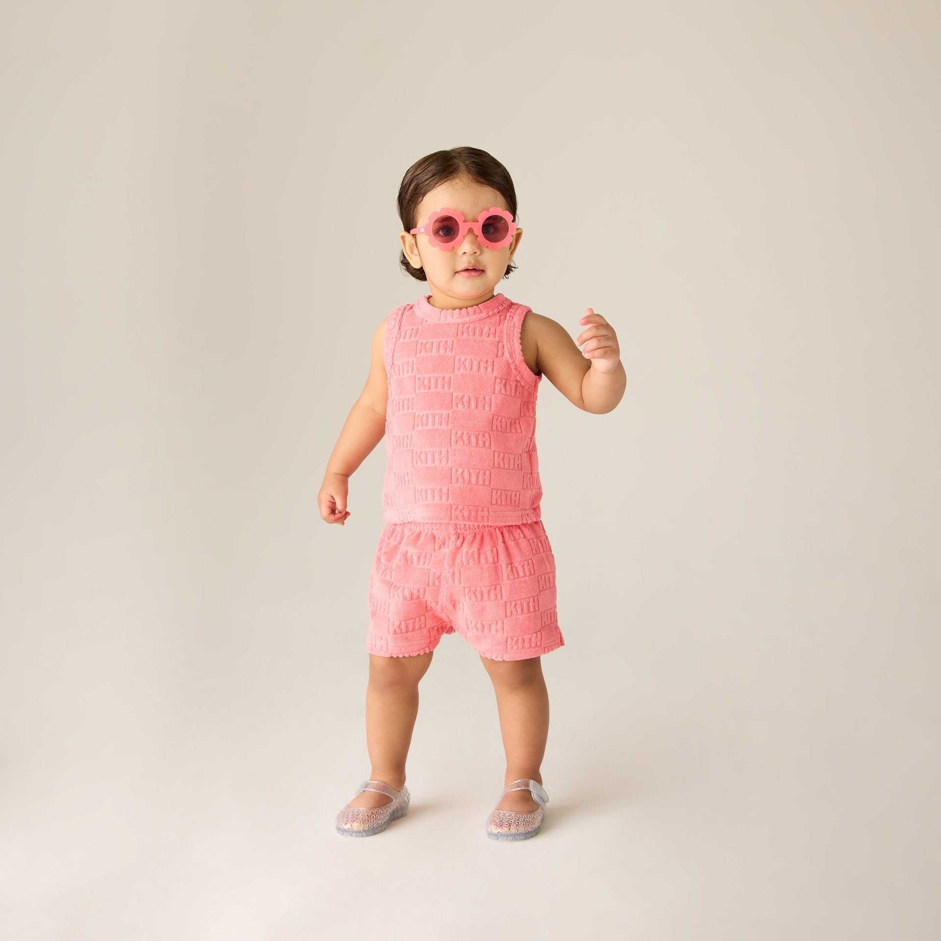 Kith Baby Monogram Terry Tank Set - Dawn