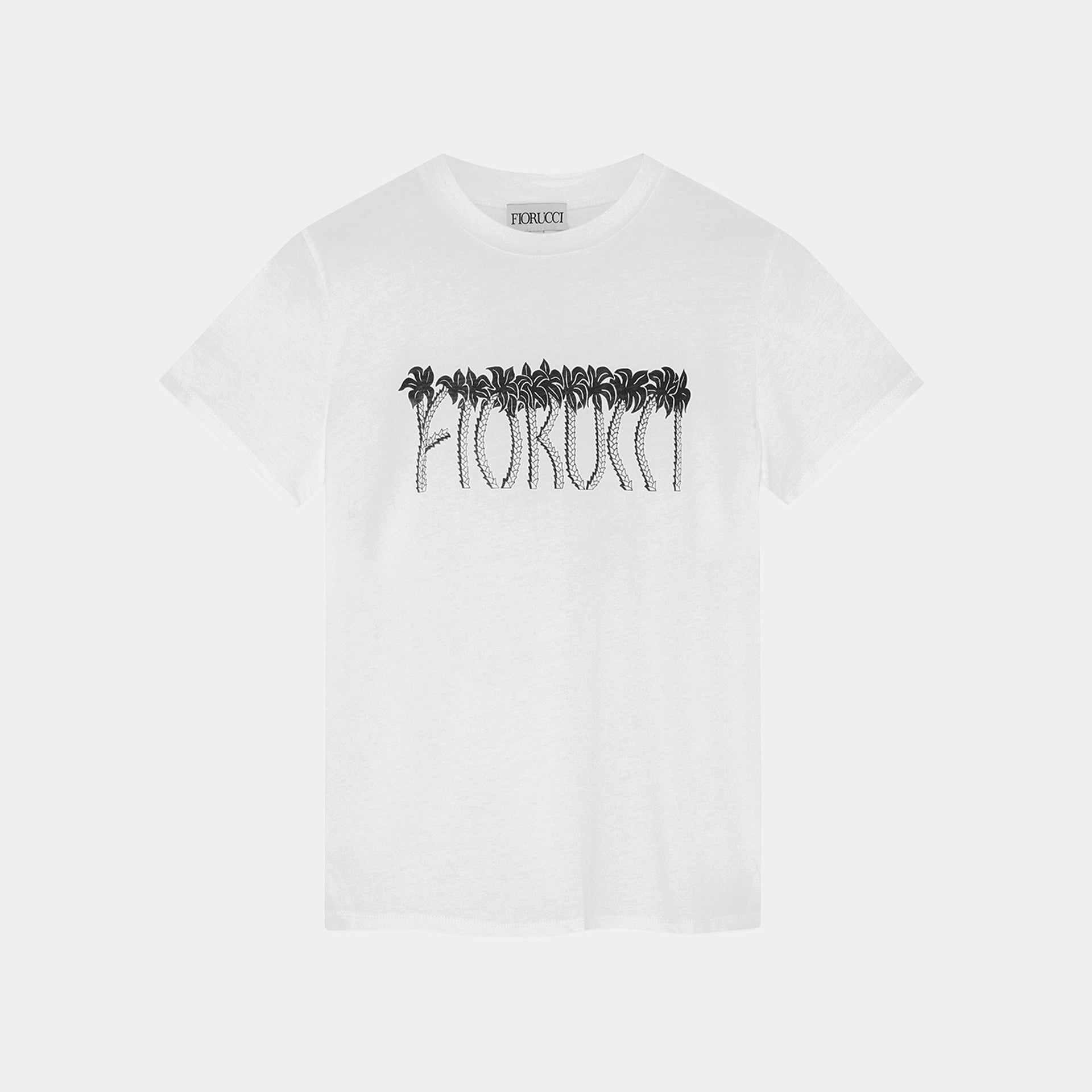 Fiorucci Palm Tee - White