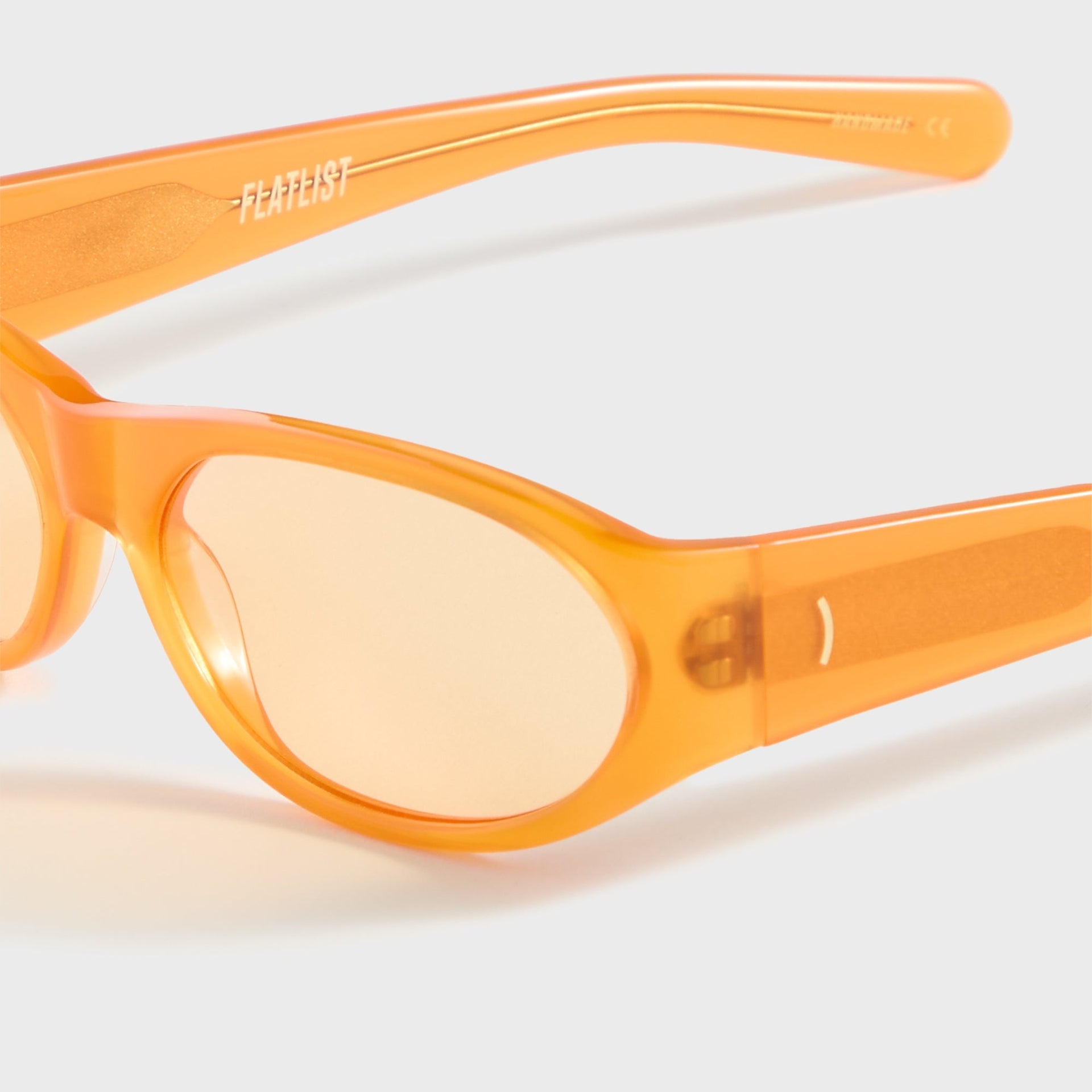Flatlist Eddie Kyu Sunglasses - Orange / Orange