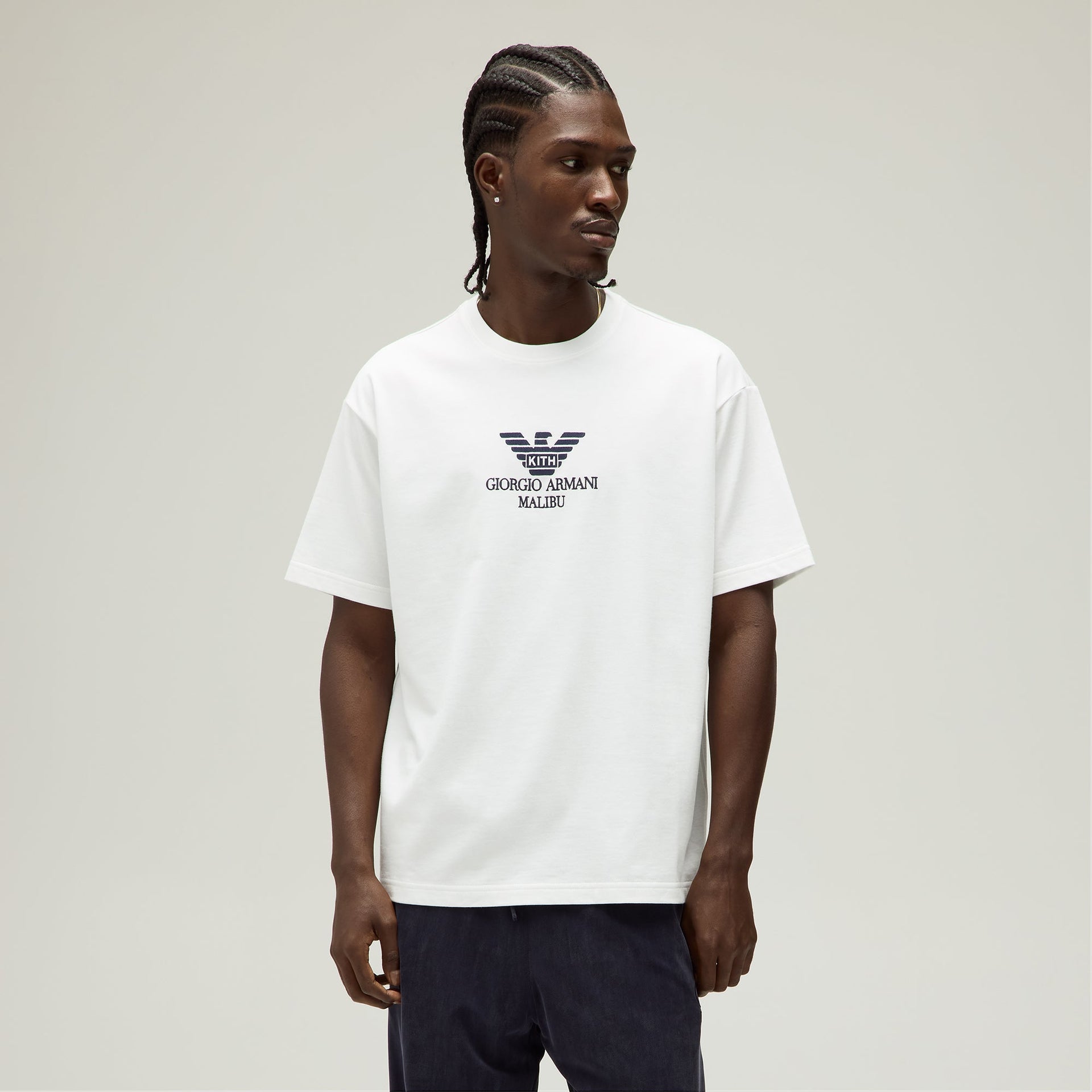 Giorgio Armani & Kith Malibu Tee - White