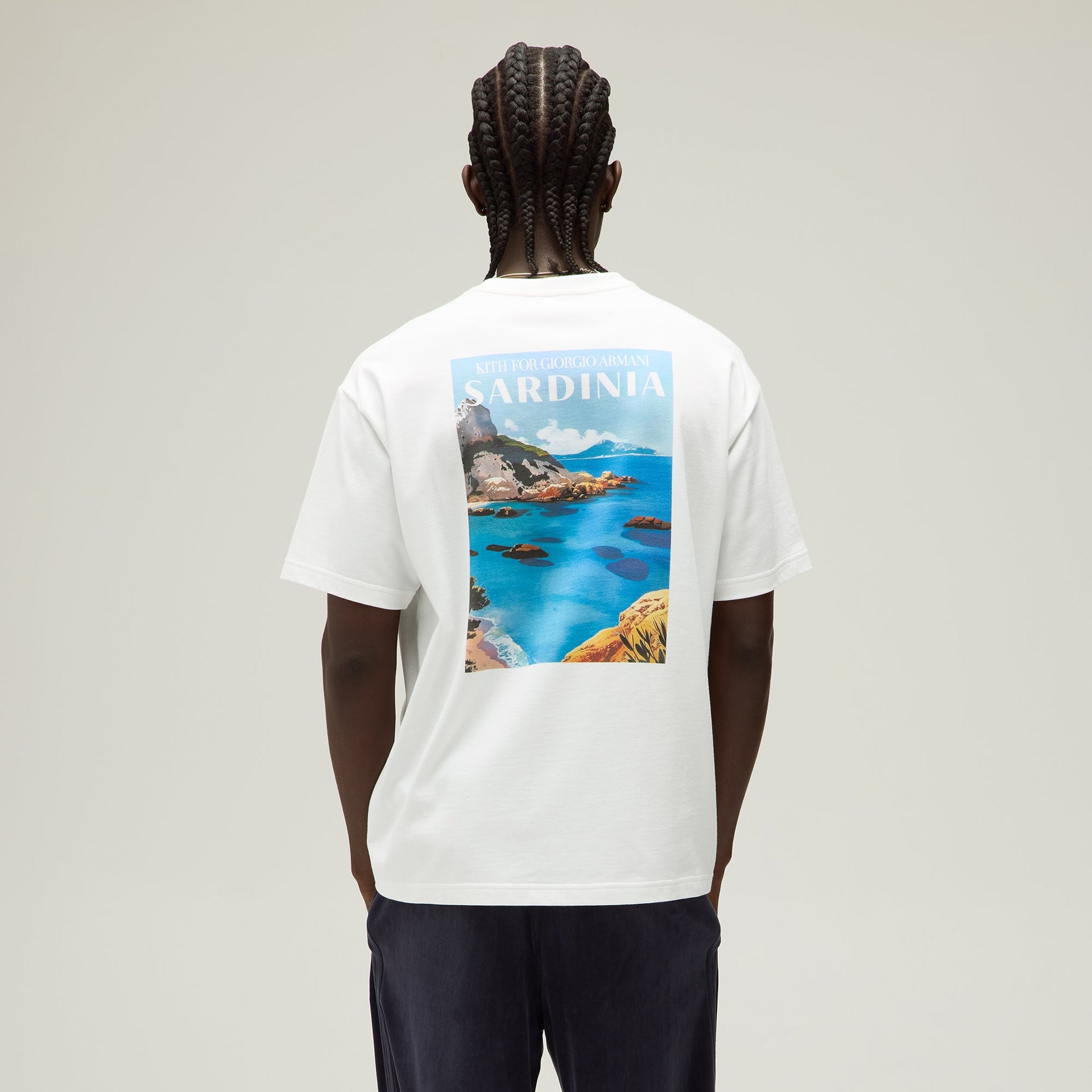 Giorgio Armani & Kith Sardinia Tee - White