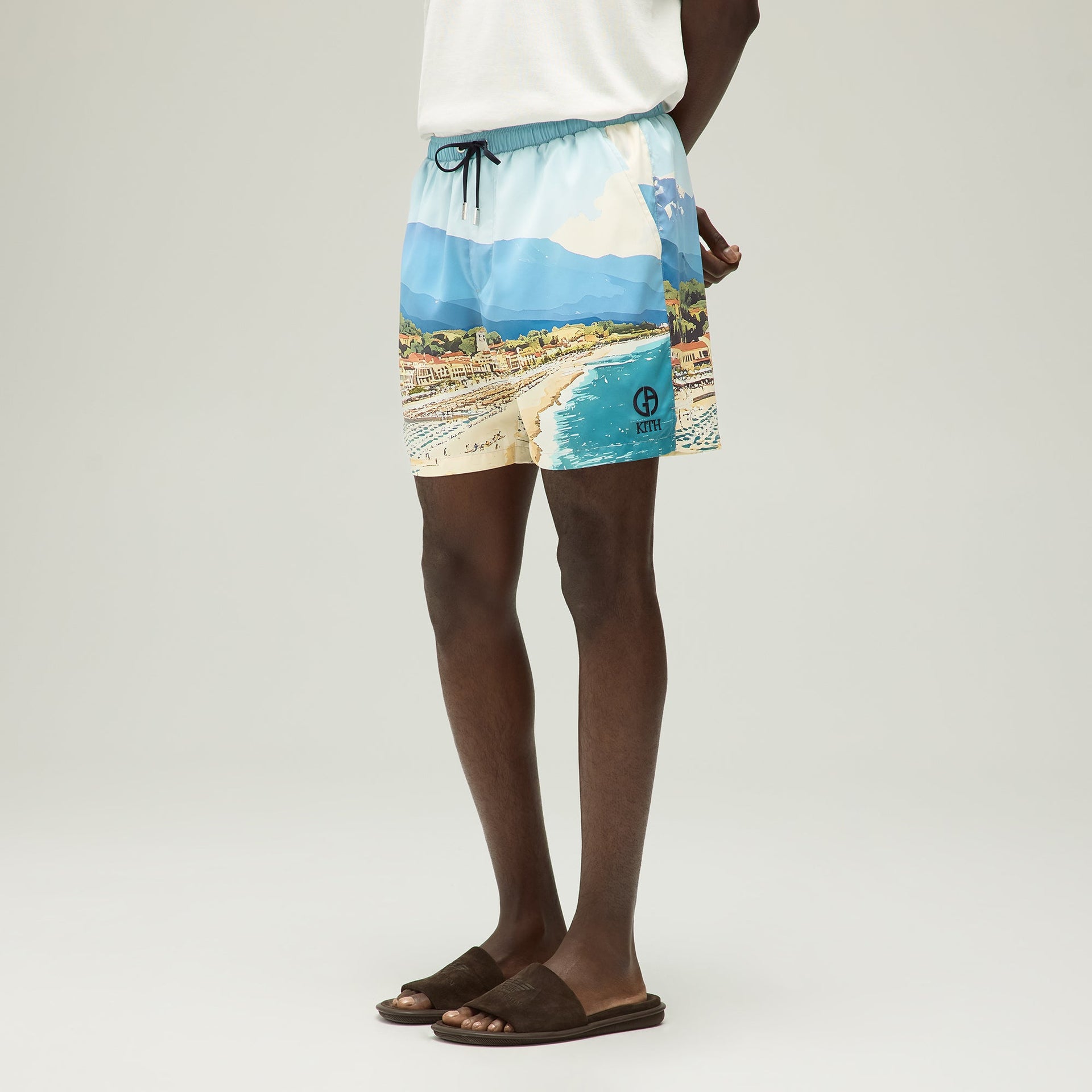 Giorgio Armani & Kith Forte dei Marmi Collins Swim Short - Multi