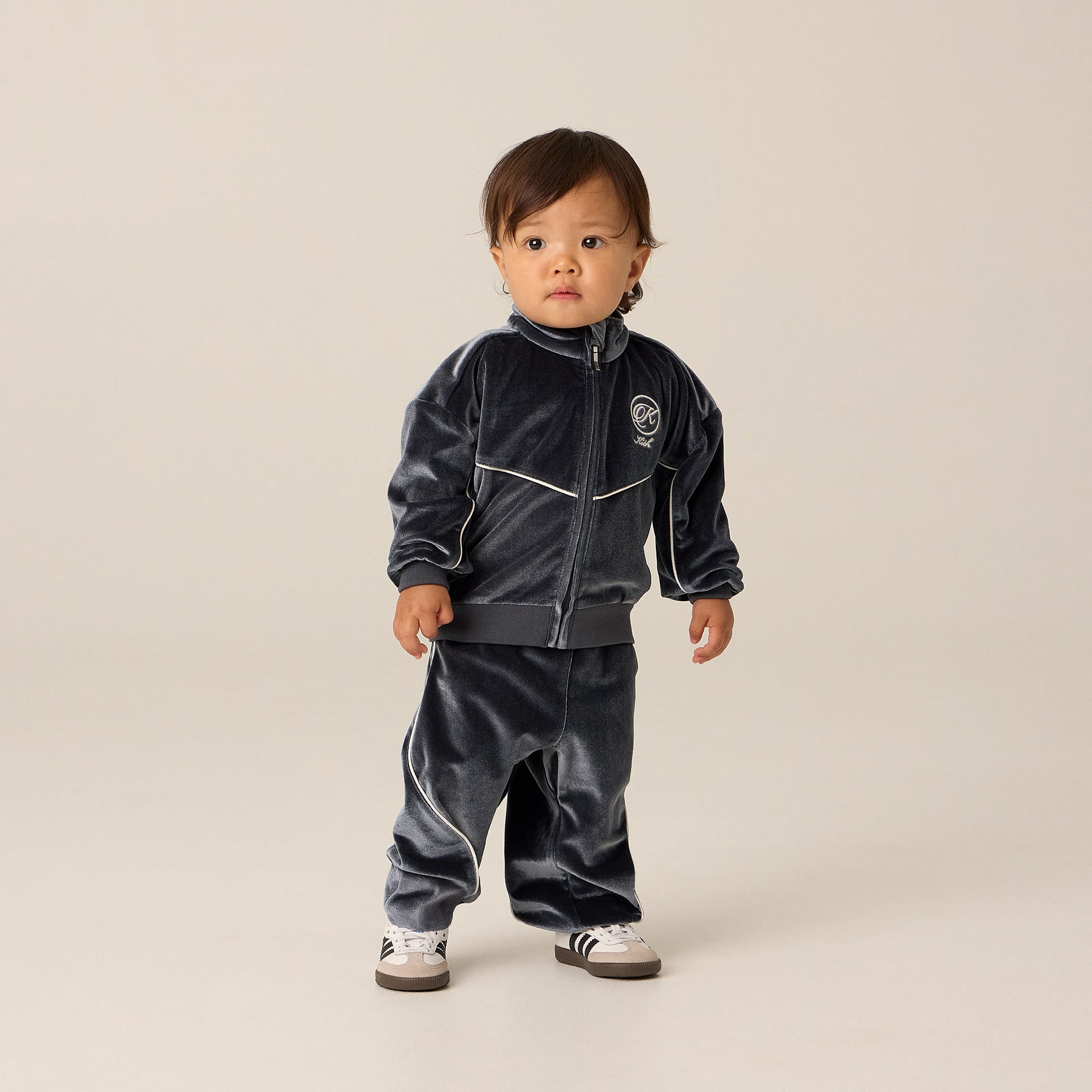Kith Baby Velour Hunter Full Zip Sweatshirt - Strict