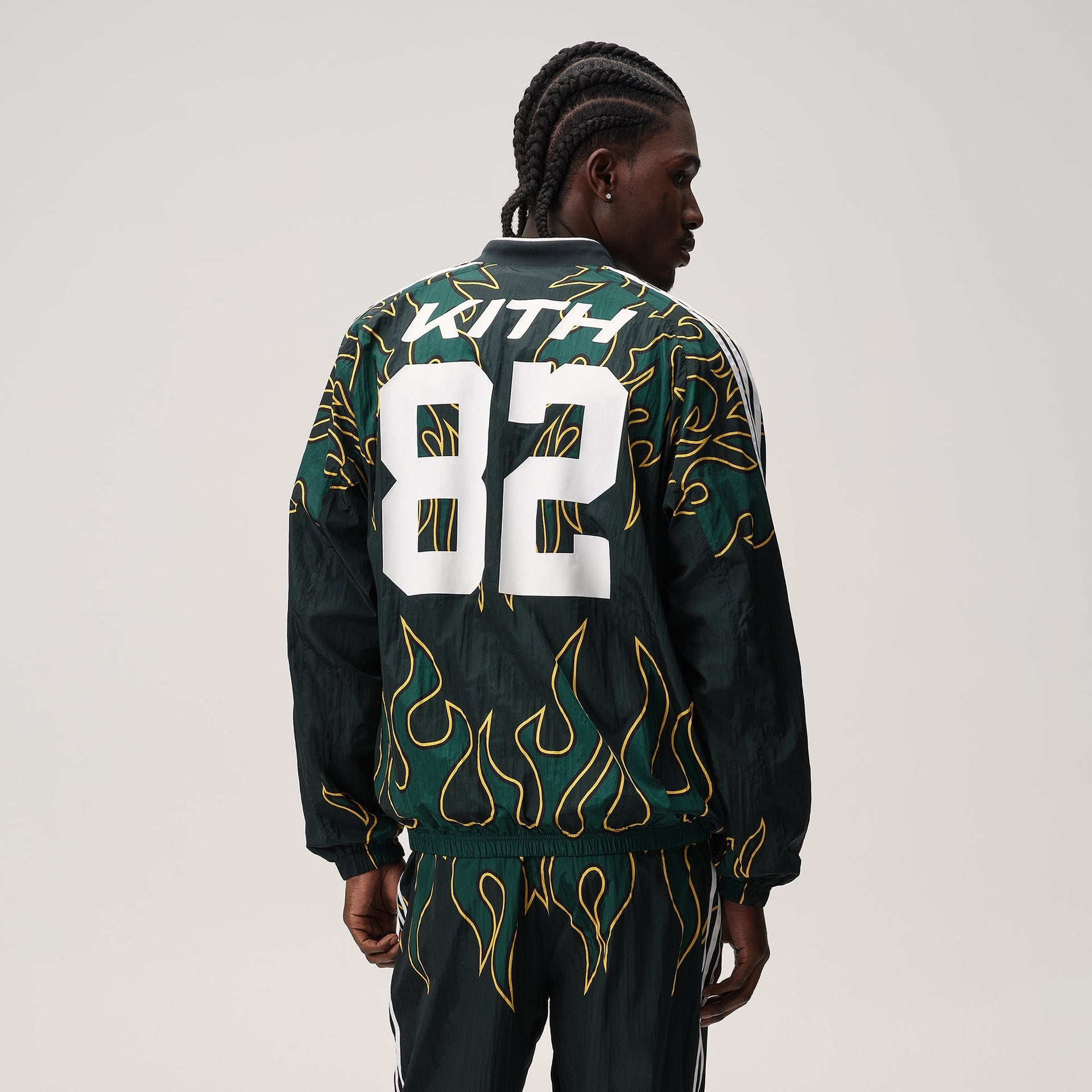 Kith for adidas Football Long Sleeve Flame Pullover - Stadium