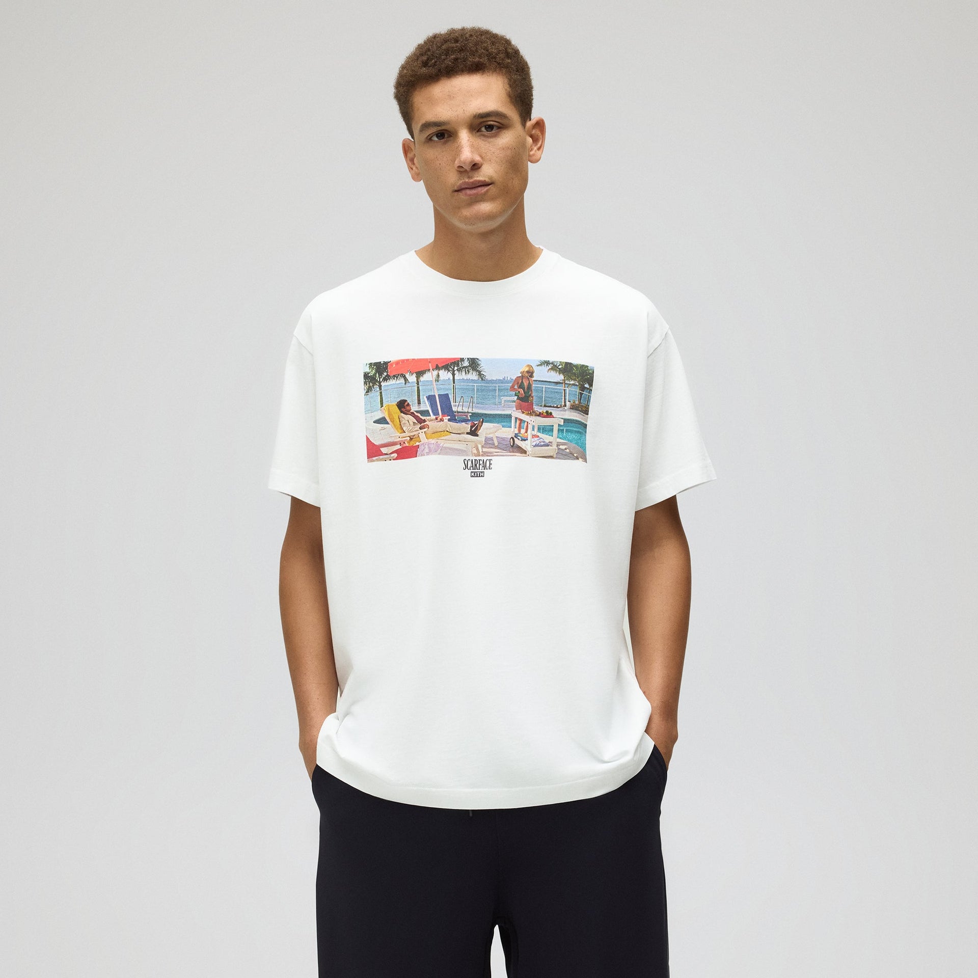 Kith for Scarface Just Us Tee - White