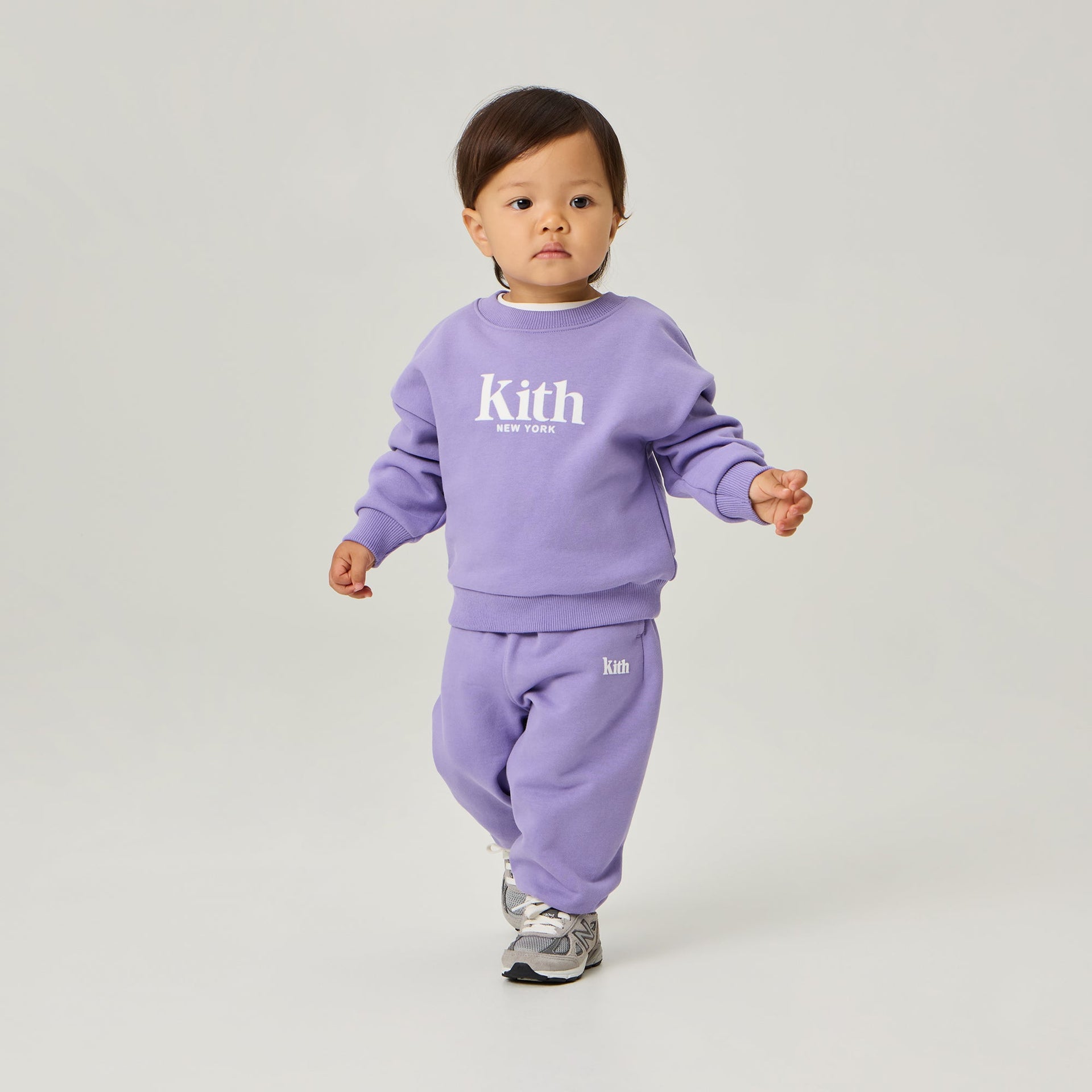 Kith Baby Nelson Crewneck - Wisteria
