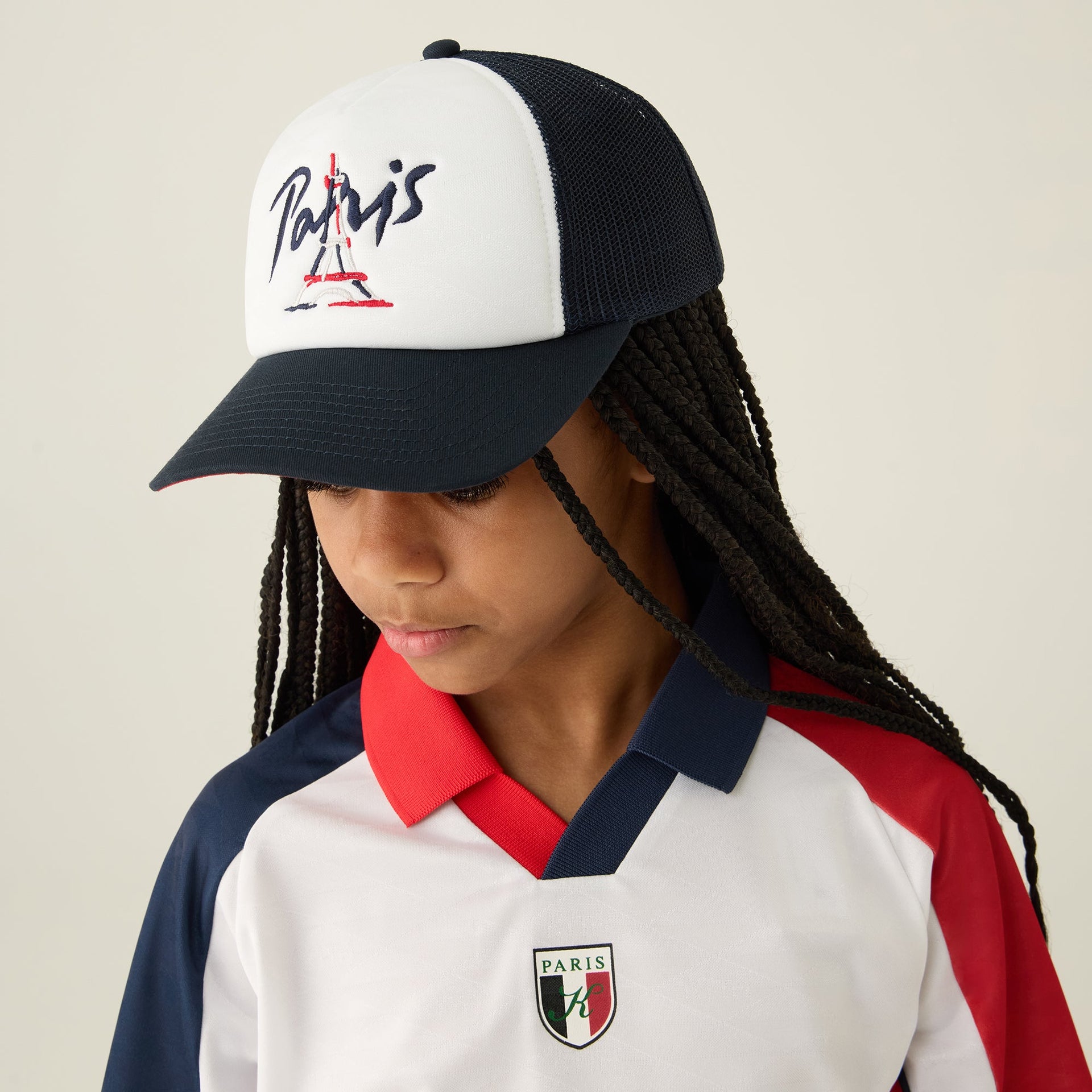 Kith Kids Paris Regional Trucker Hat - Nocturnal