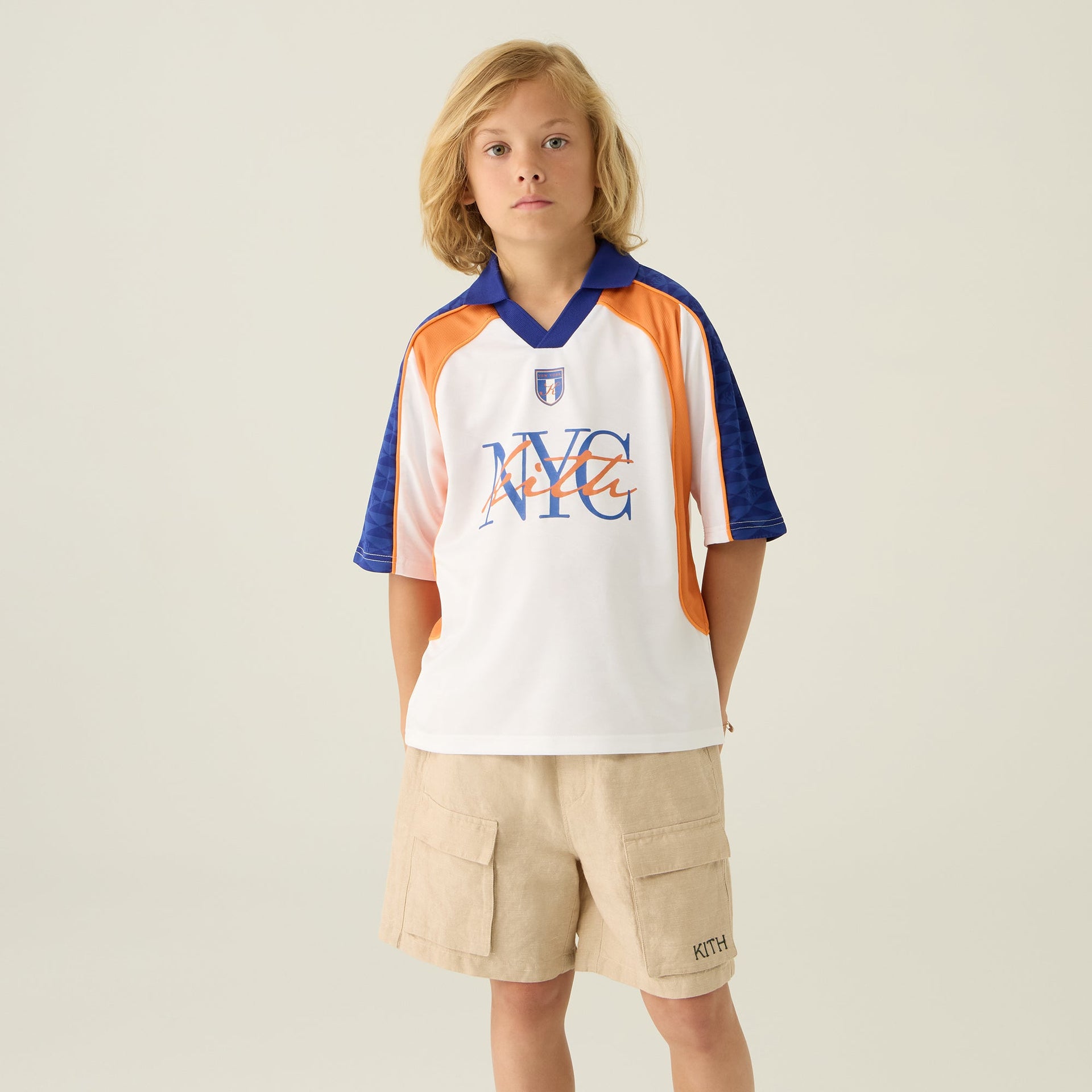 Kith Kids New York Soccer Top - White