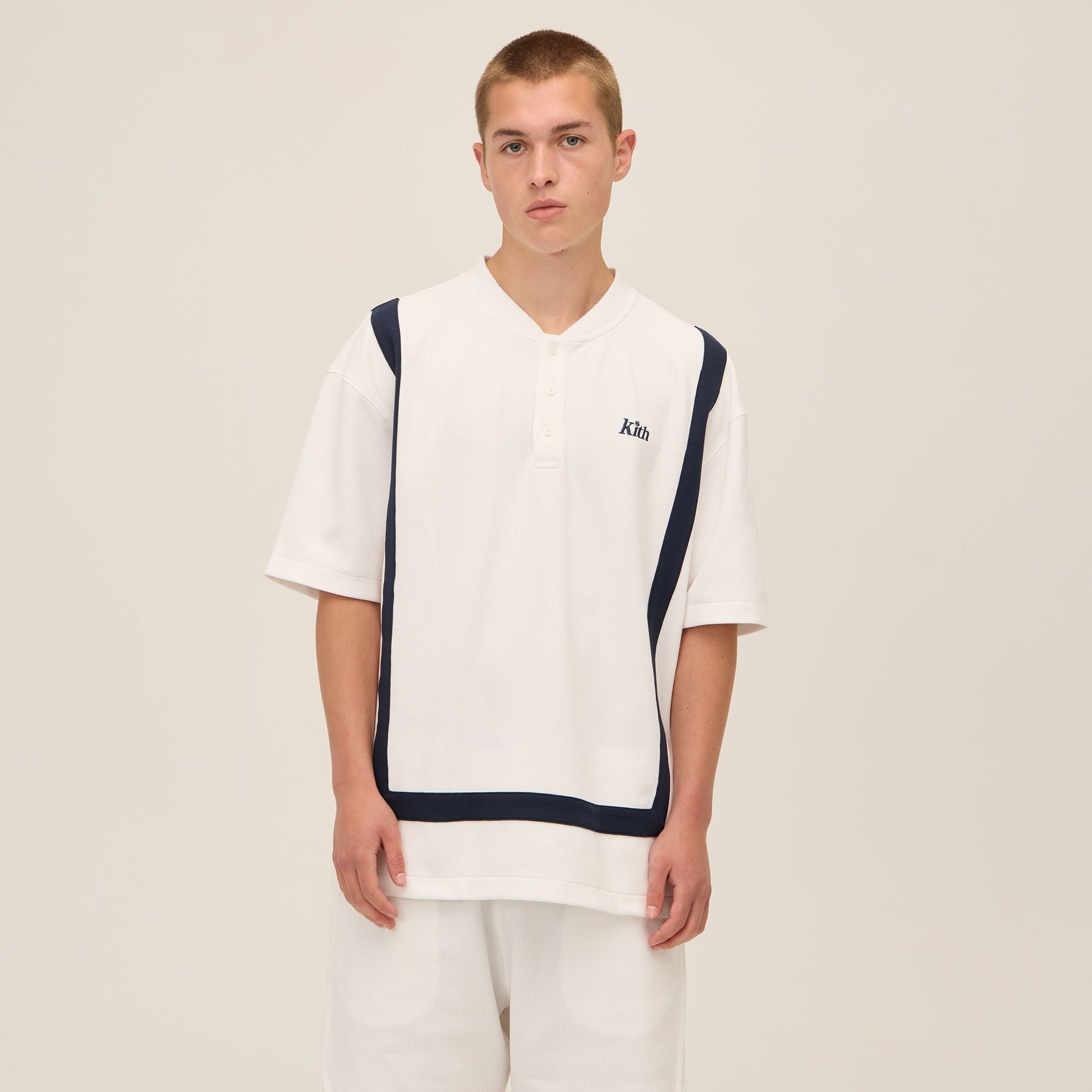 Kith for Wilson Tristan Henley - White