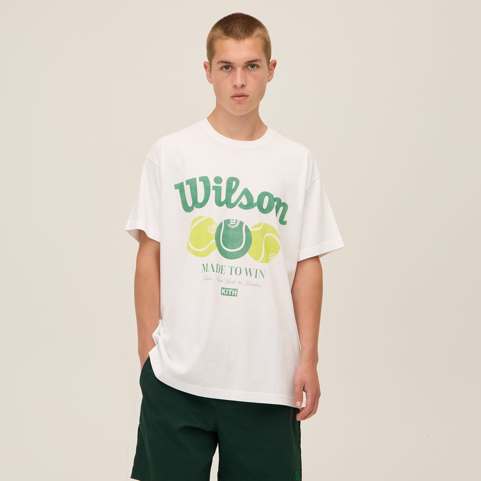 Kith for Wilson Made To Win Vintage Tee - White