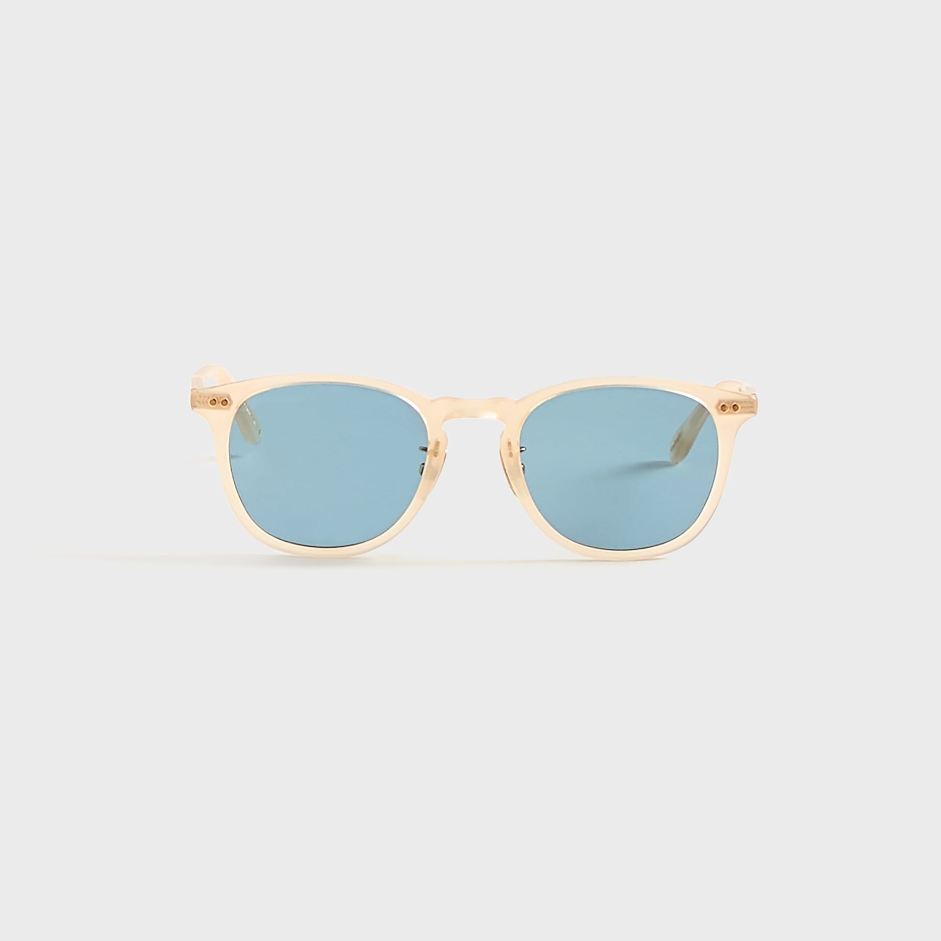 Garrett Leight Kinney J Sunglasses - Silk / Pure Pacific