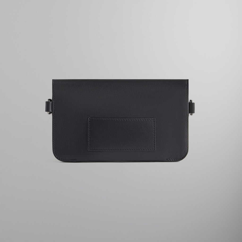 Kith & Giorgio Armani Leather Double Pouch - Black – Kith Europe