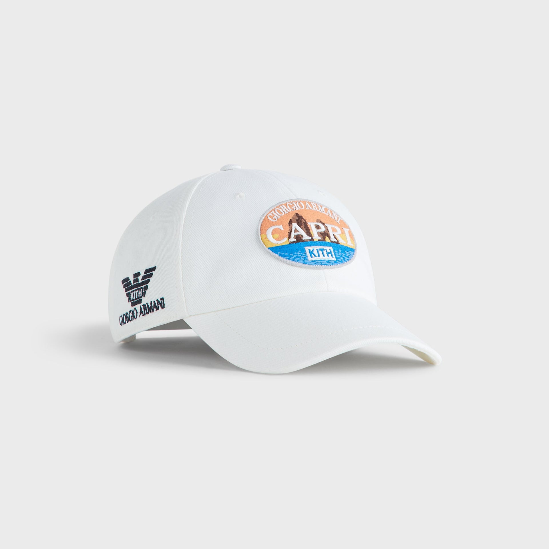Giorgio Armani & Kith Capri Classic Cap - White