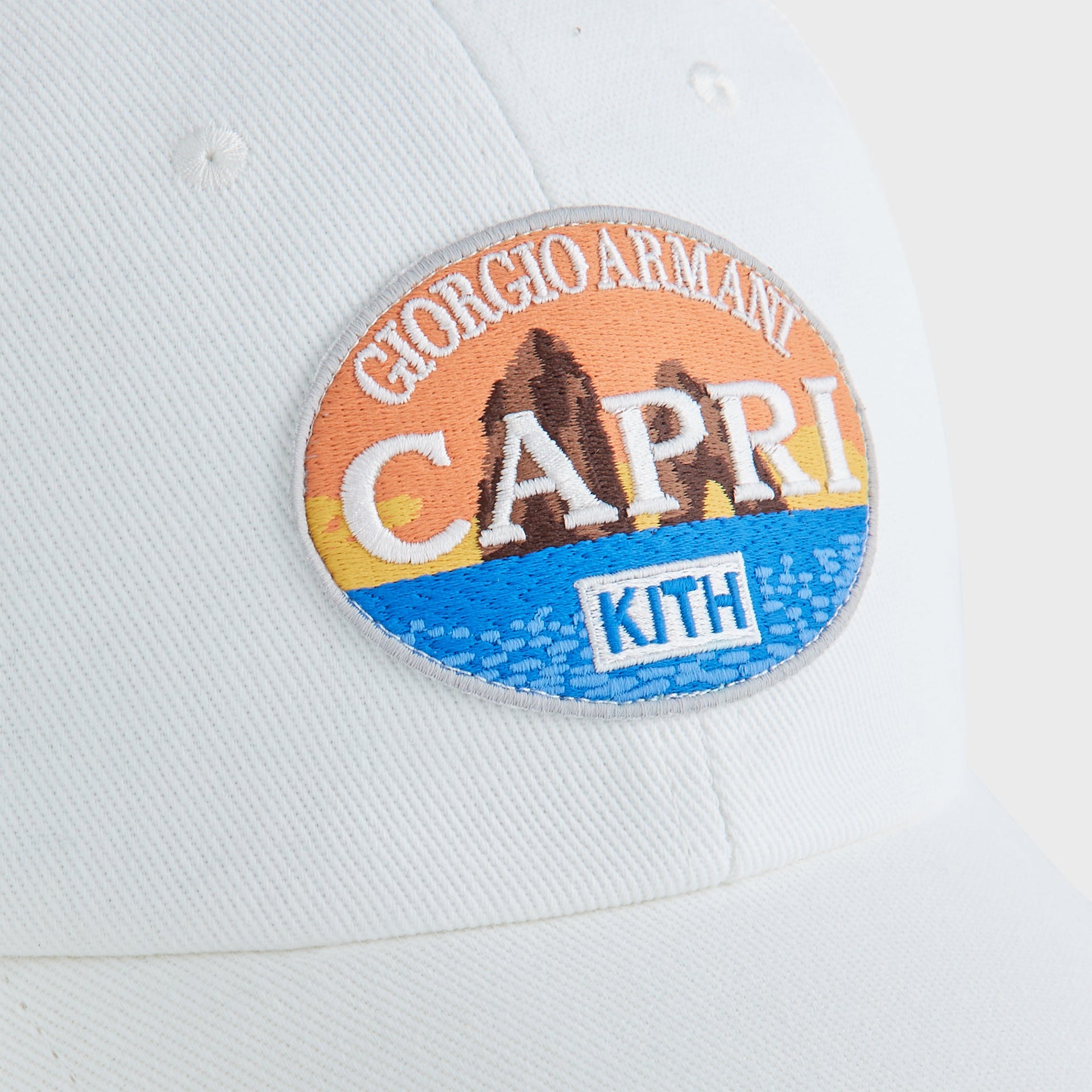 Giorgio Armani & Kith Capri Classic Cap - White