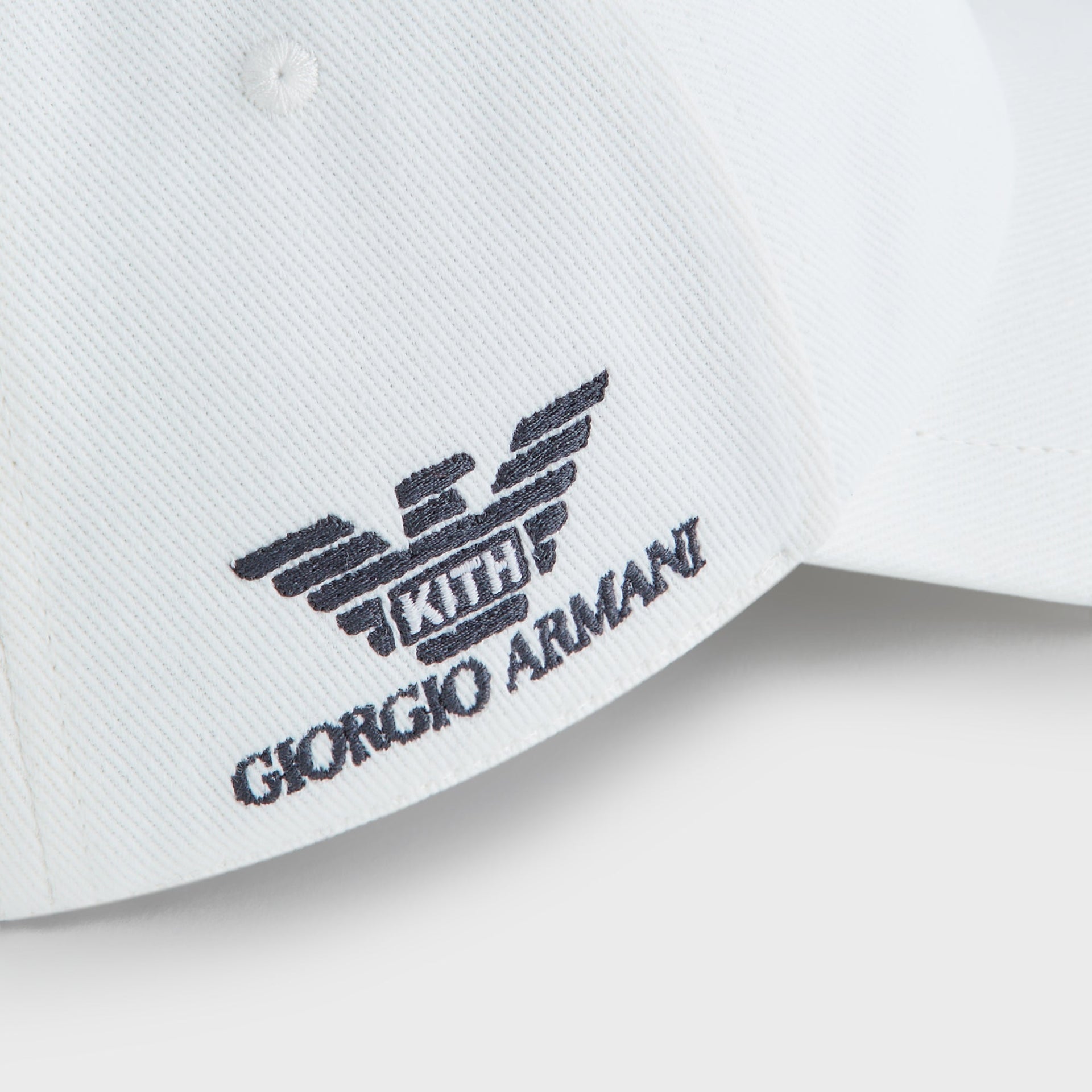 Giorgio Armani & Kith Capri Classic Cap - White