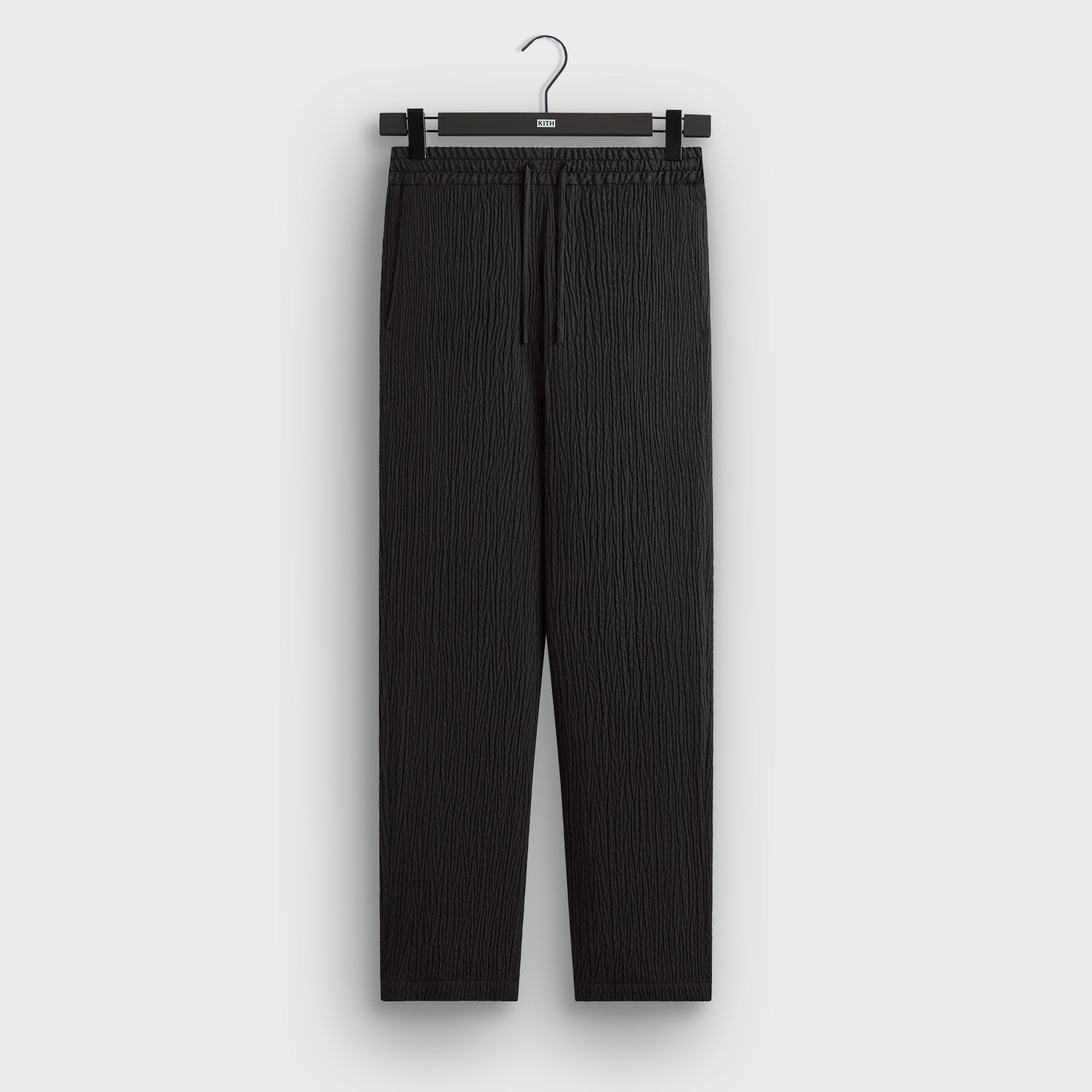パンツ Giorgio Armani Black Leather Pant Giorgio Armani Lecollezioni Black Men's Western-Style Pants