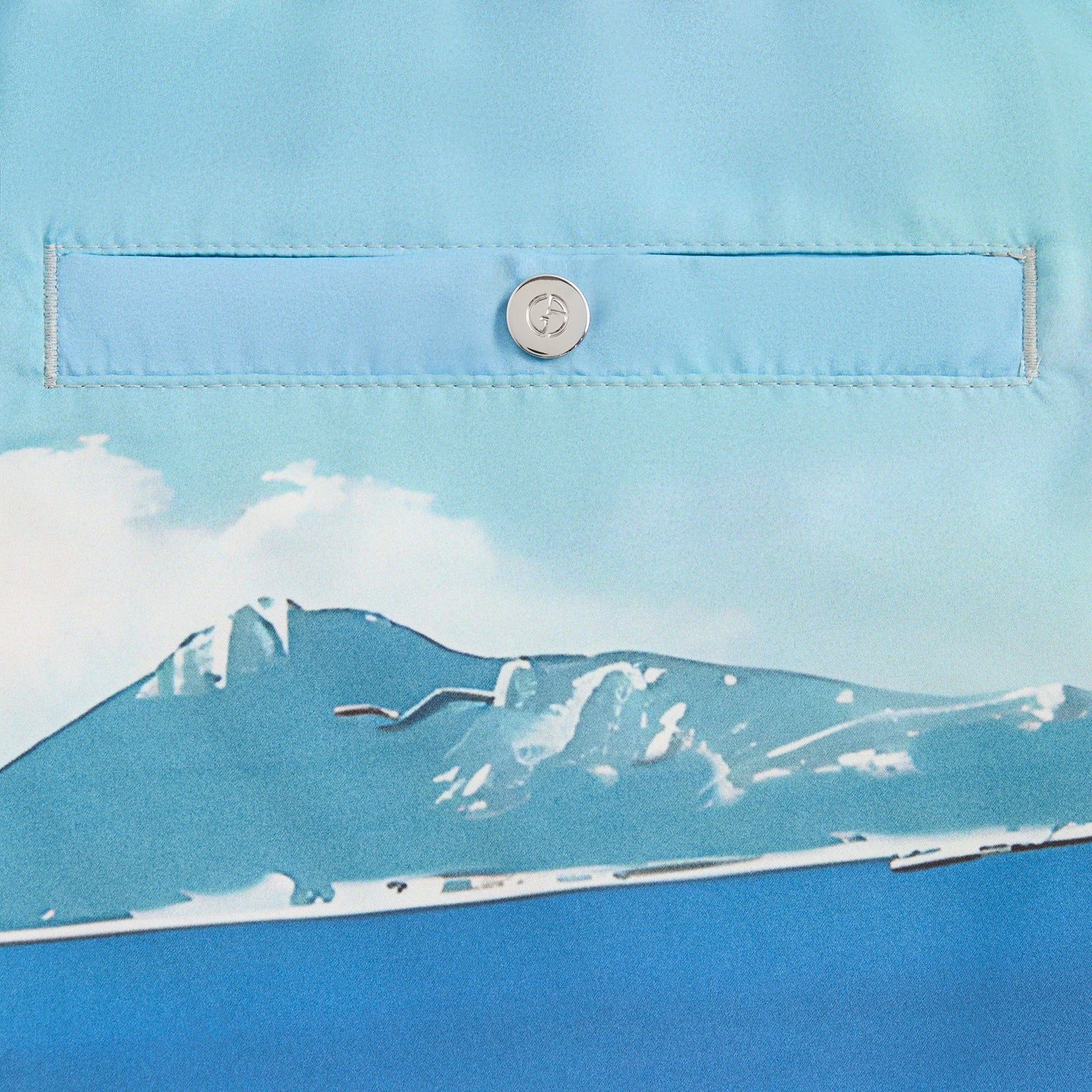 Giorgio Armani & Kith Sardinia Collins Swim Short - Multi