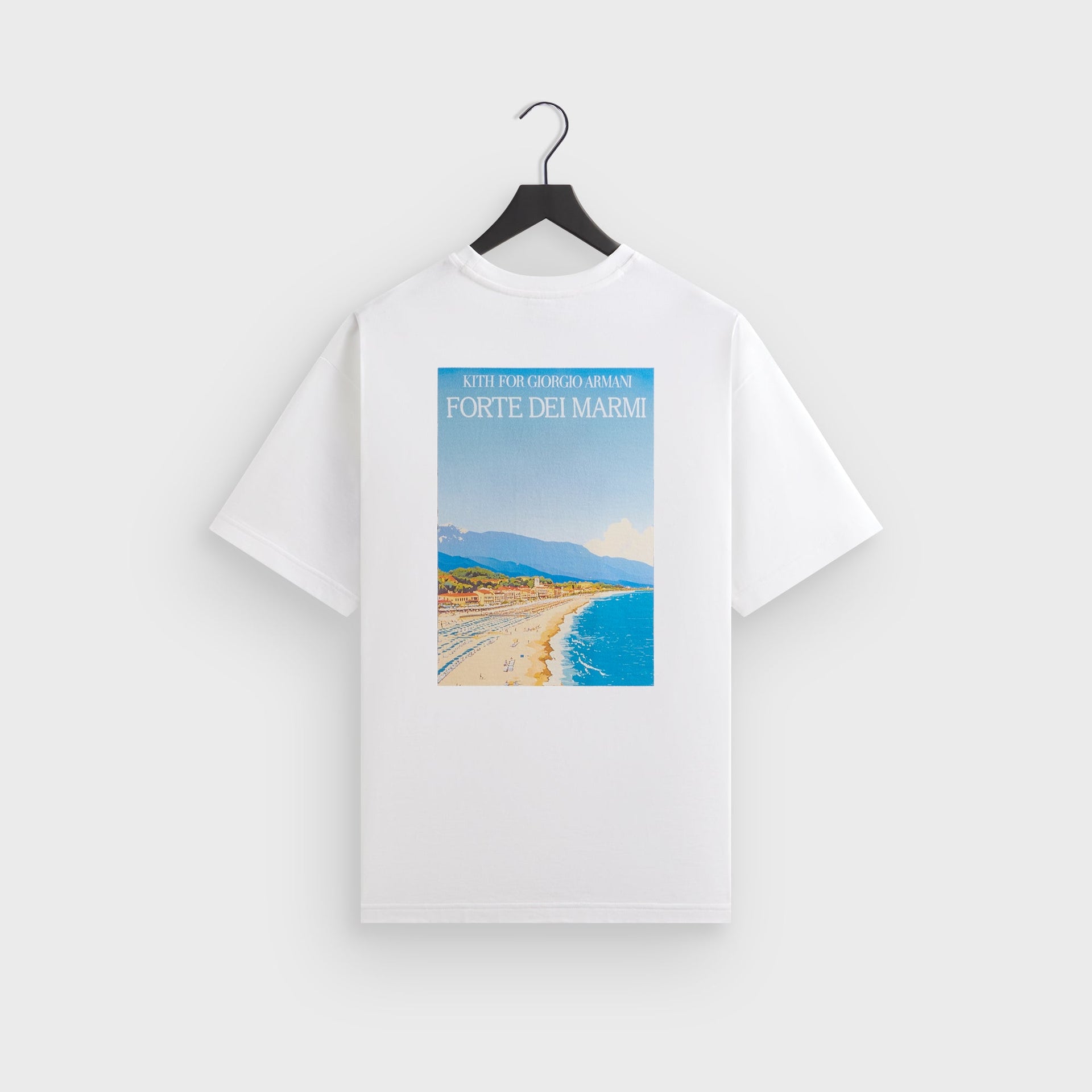 Giorgio Armani & Kith Forte dei Marmi Tee - White