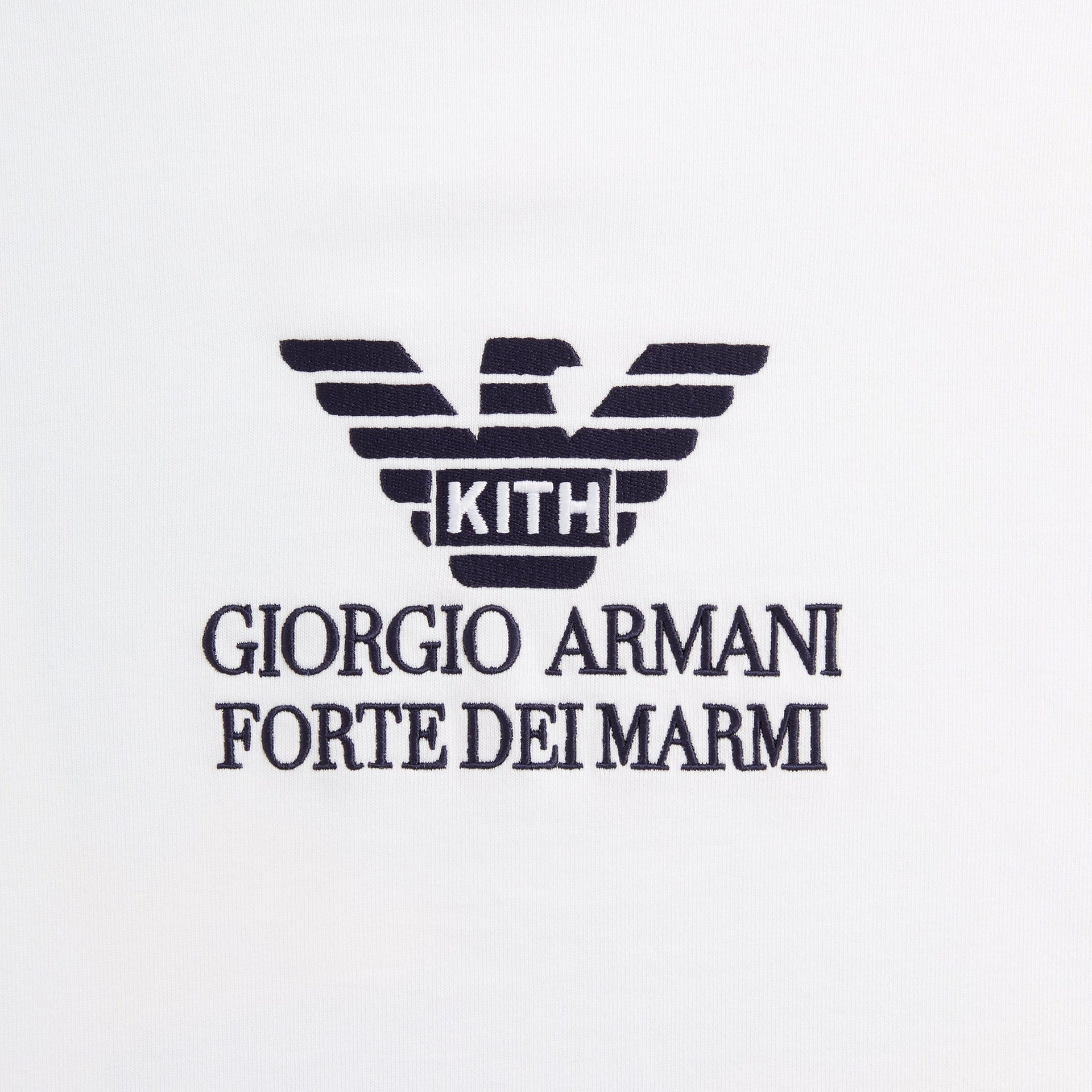 Giorgio Armani & Kith Forte dei Marmi Tee - White