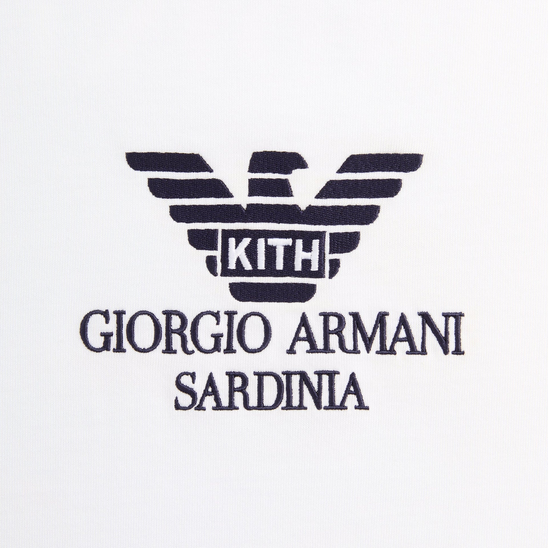 Giorgio Armani & Kith Sardinia Tee - White
