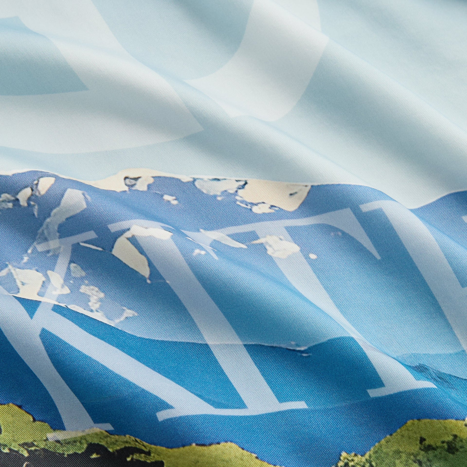 Giorgio Armani & Kith Forte dei Marmi Long Sleeve Zip-Up Shirt - Multi