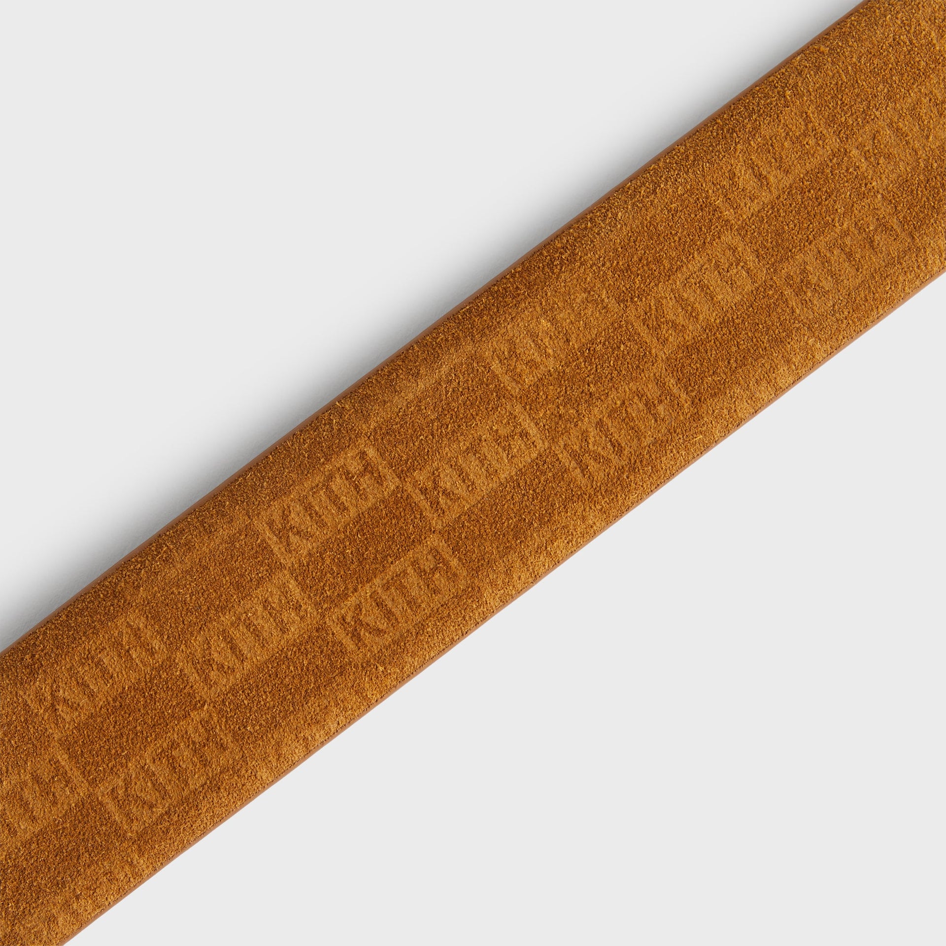 Giorgio Armani & Kith Reversible Suede Belt - Tan