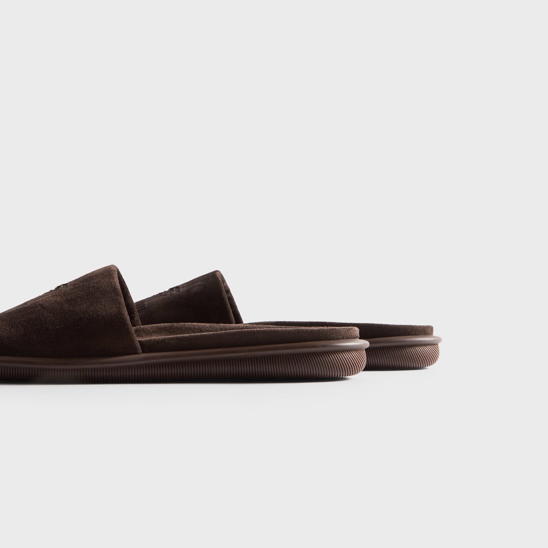Giorgio Armani & Kith Suede Slides - Pepe