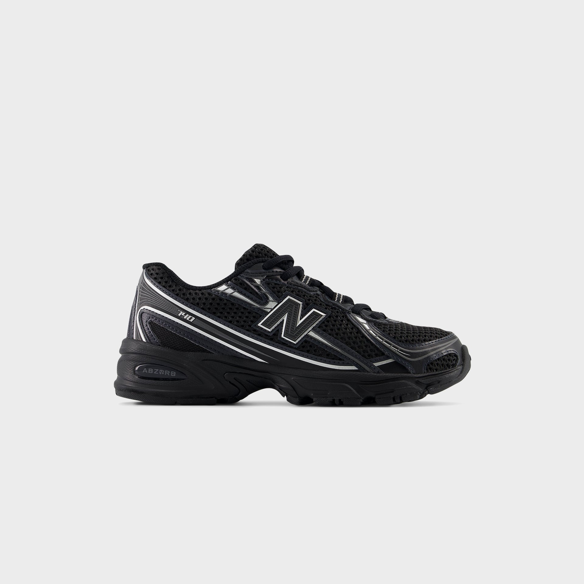 New Balance 740 - Black / Silver Metallic