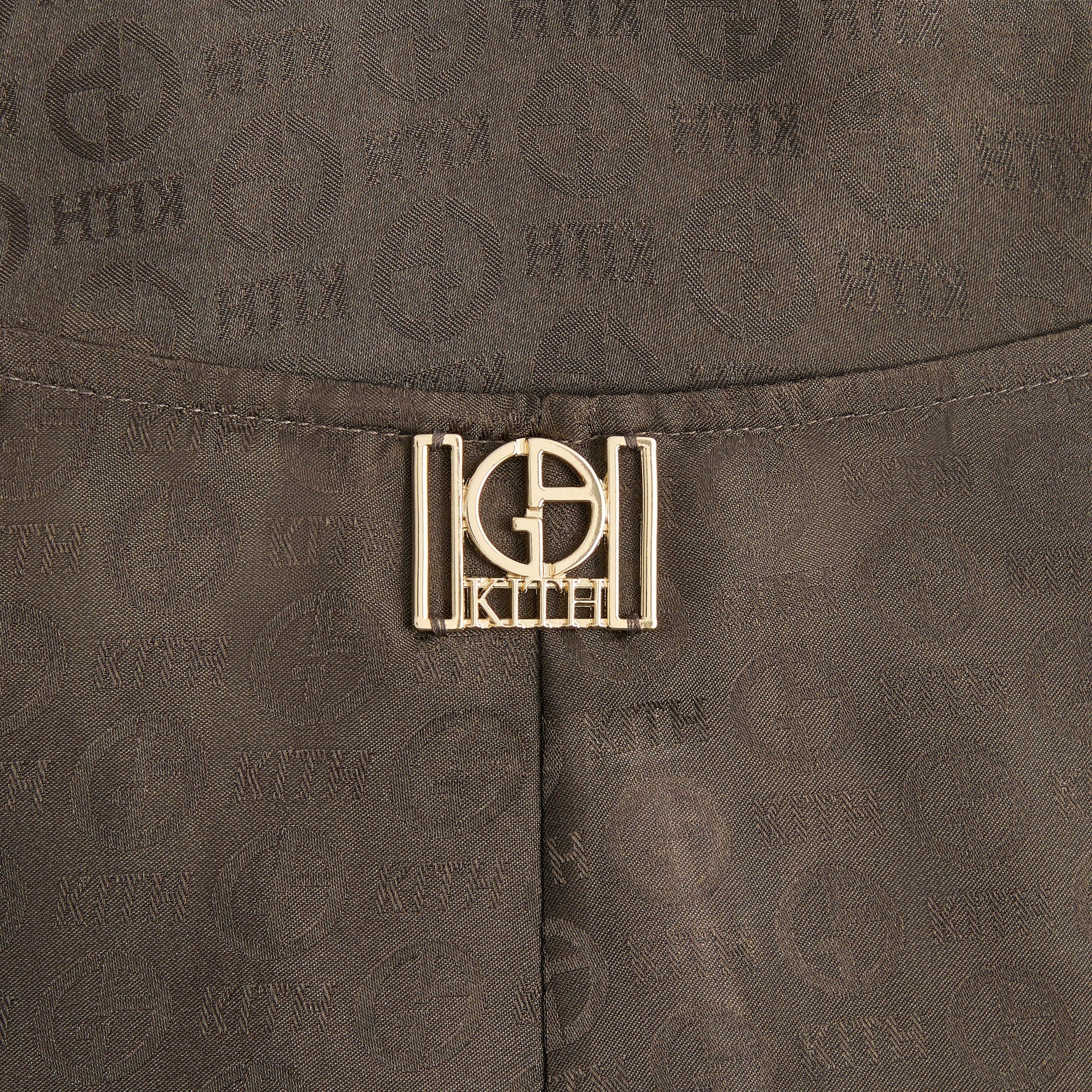 Giorgio Armani & Kith Women Silk Wrap Halter Cover Up - Kindling