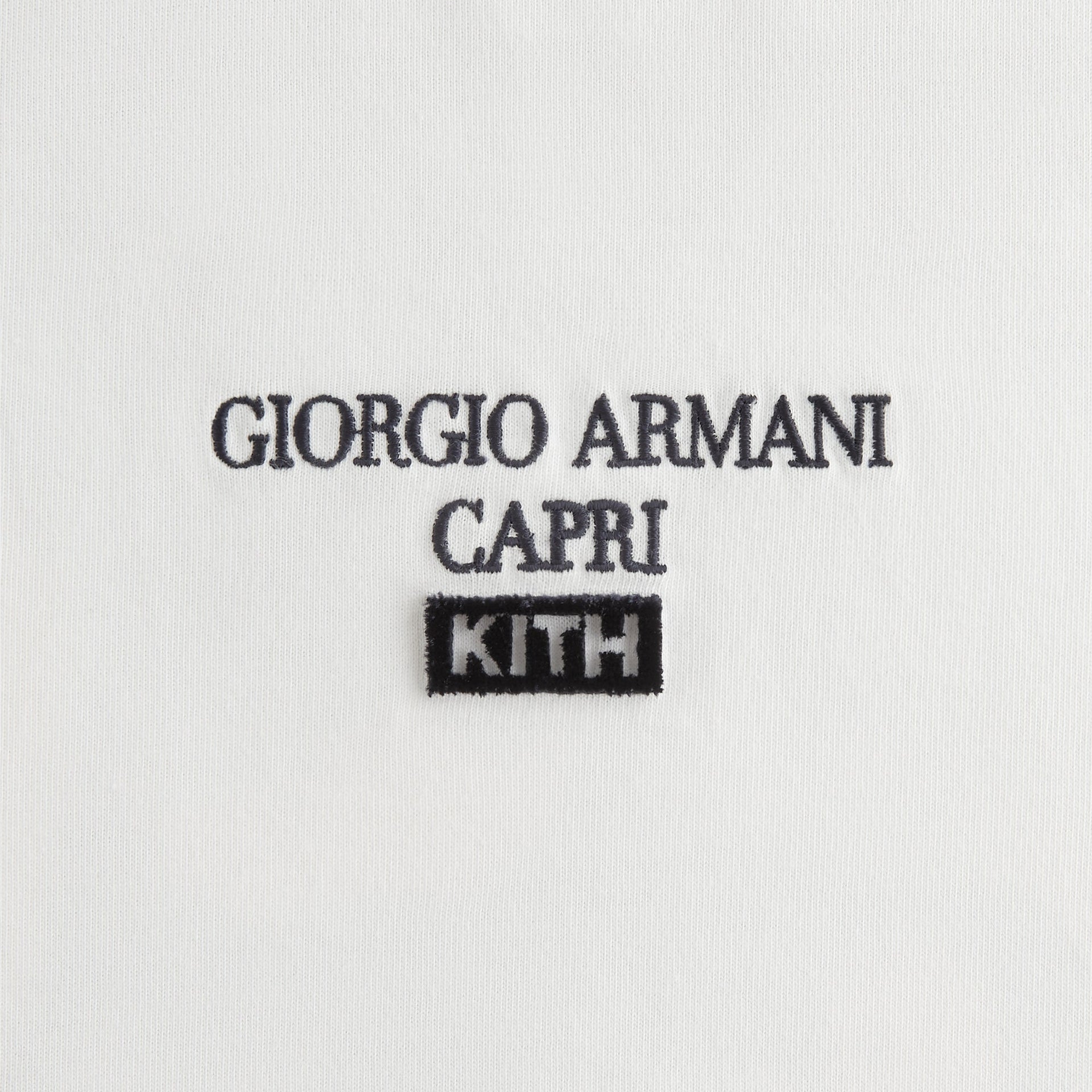 Giorgio Armani & Kith Women Capri Mulberry Tee - Wihte