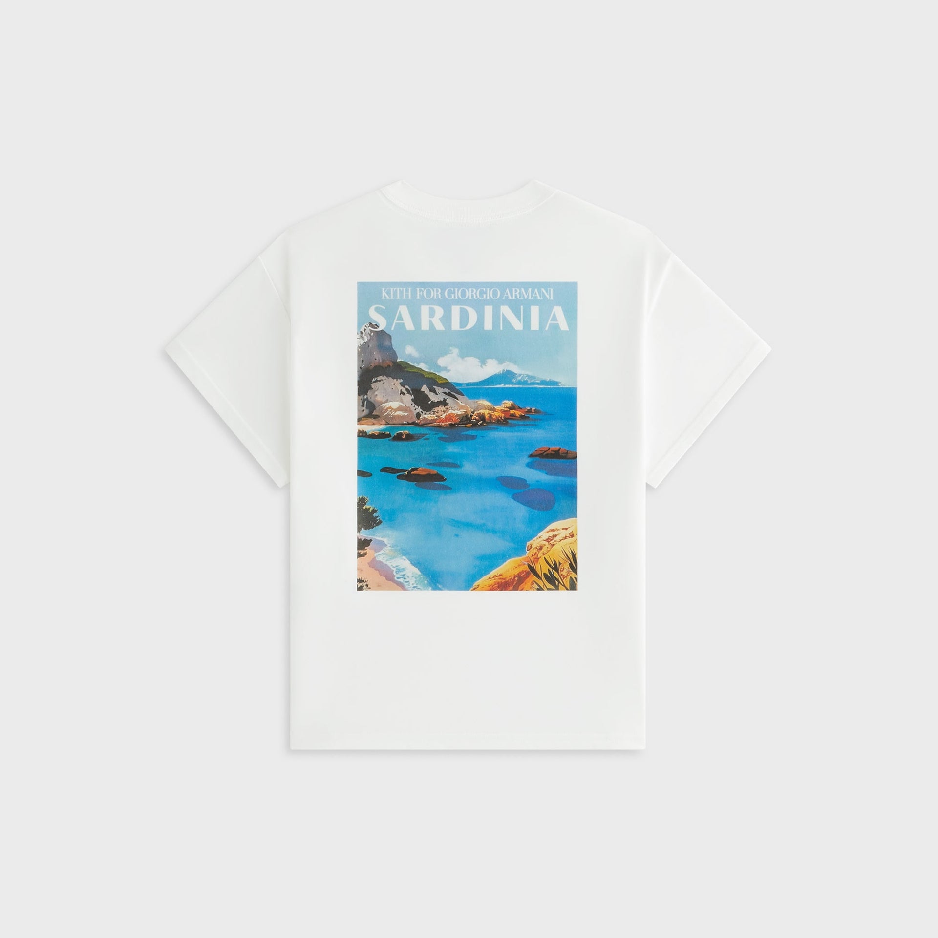 Giorgio Armani & Kith Women Sardinia Mulberry Tee - White