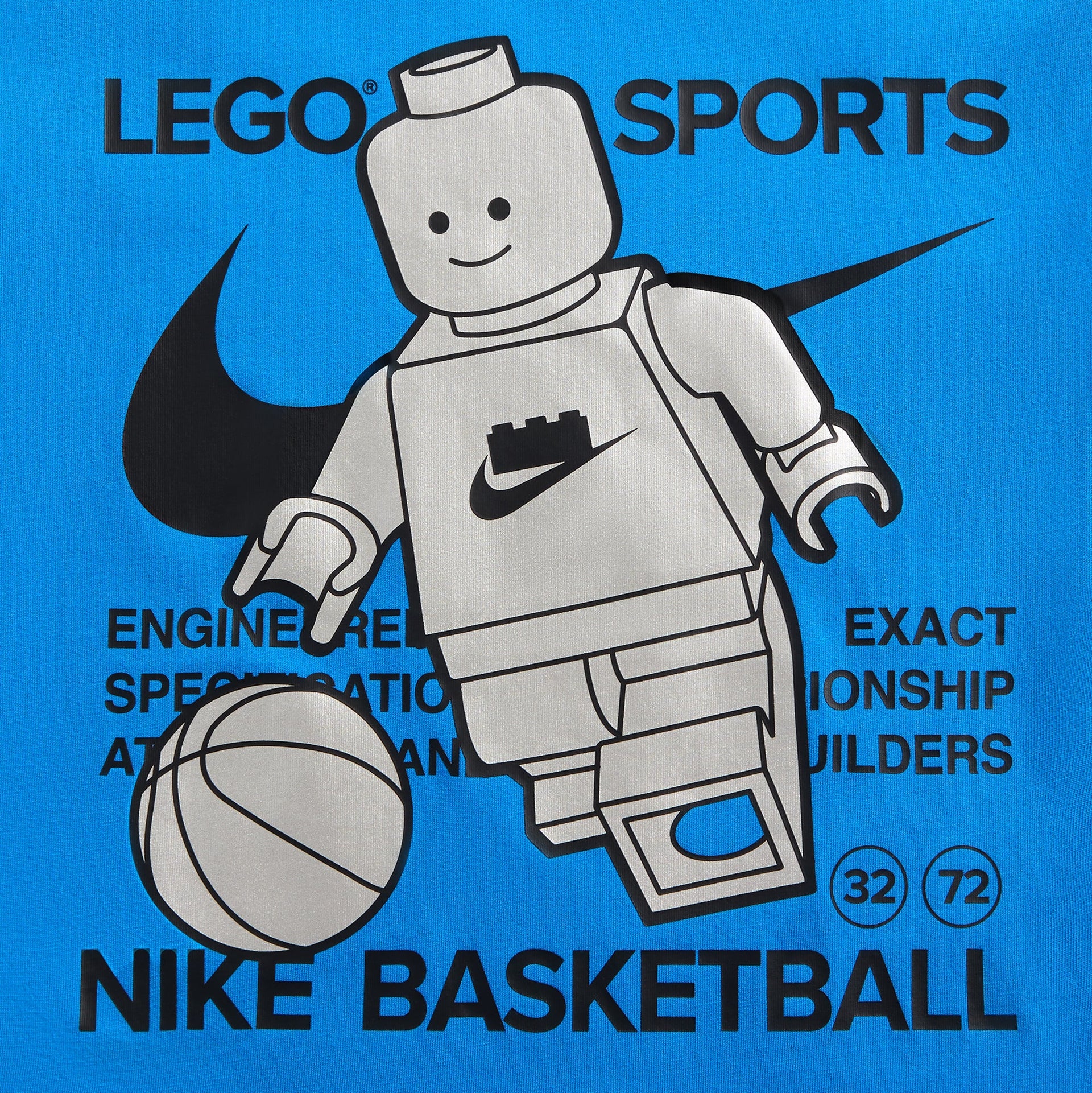 Nike x LEGO® Collection Kids Tee - Cobalt Blaze