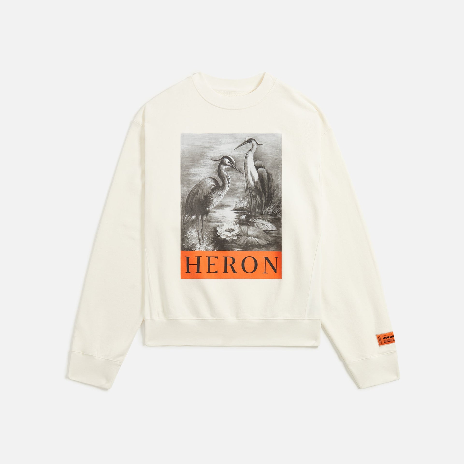 Heron Preston Heron BW Crewneck - White / Black